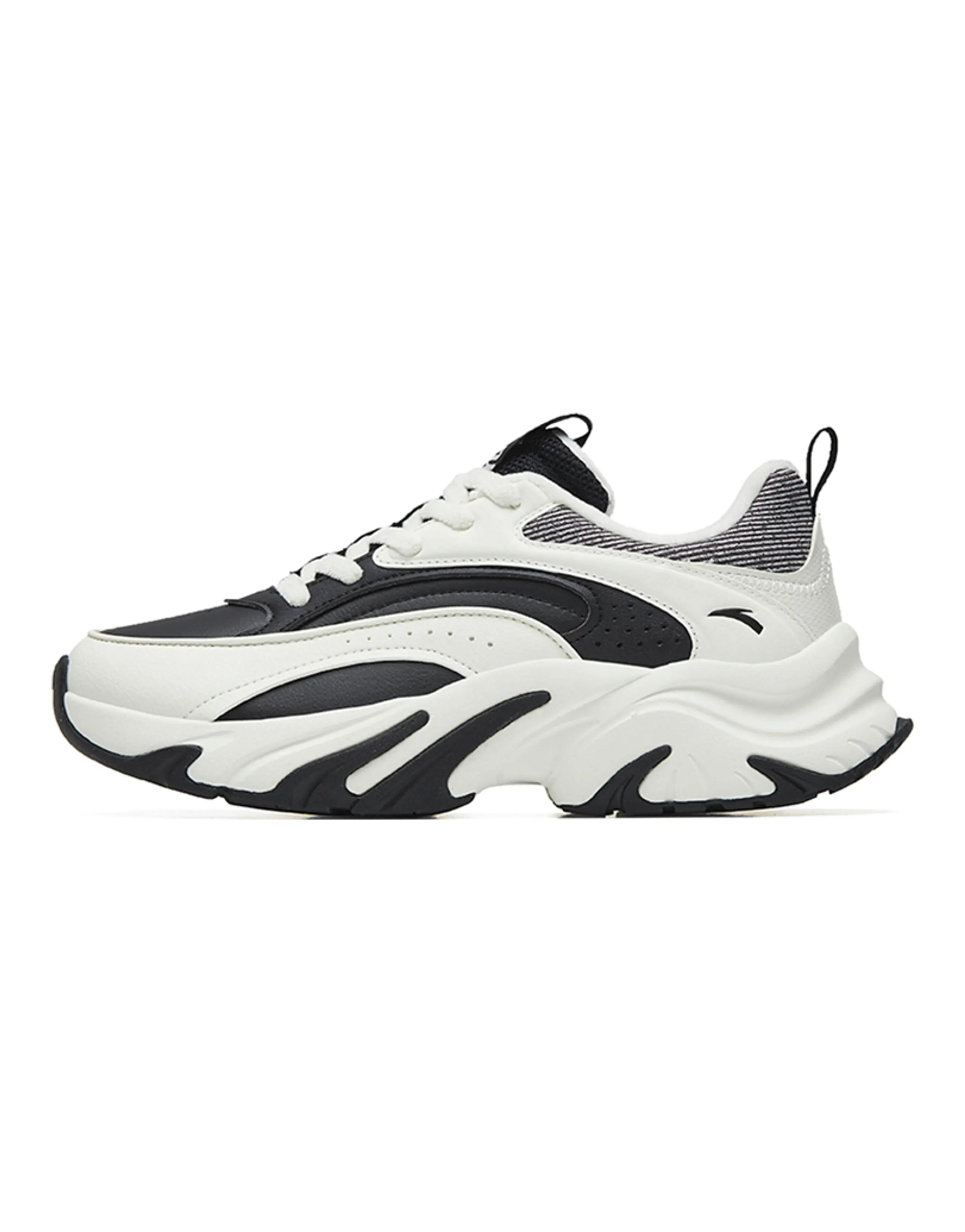 Anta Low-Top Sports Casual Shoes Women's Black White