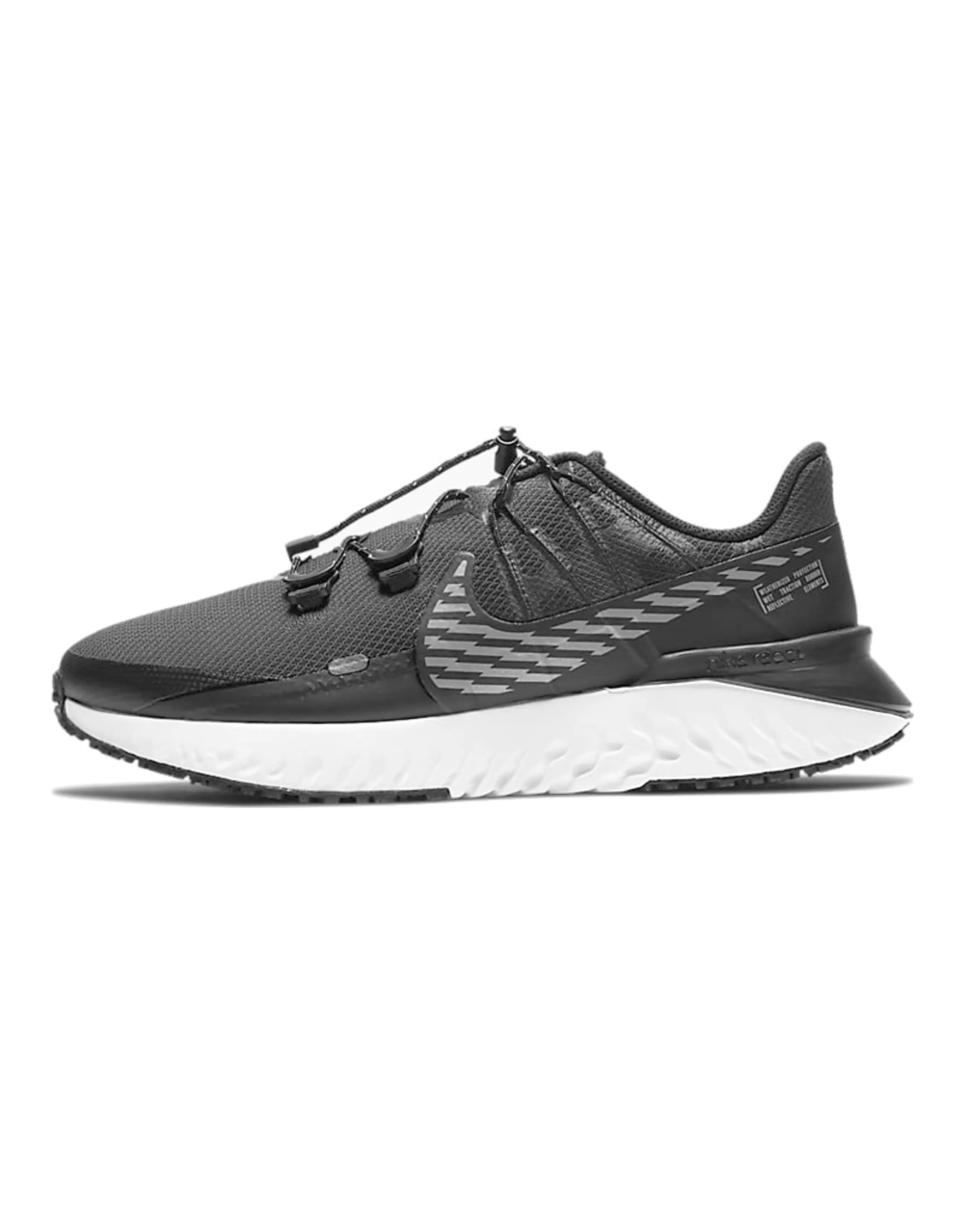 Nike Legend React 3 Shield Black Dark Grey Women's
