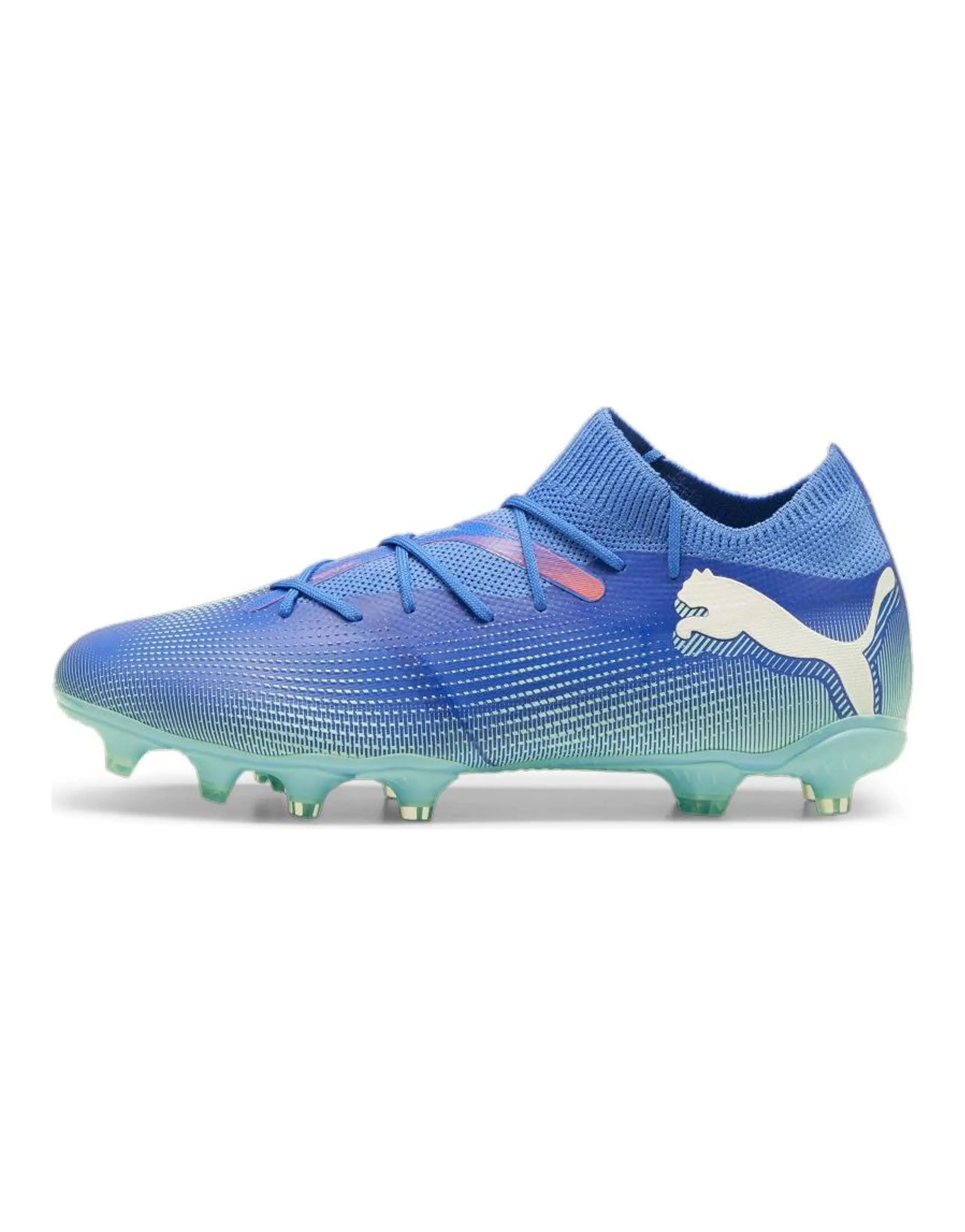 PUMA FUTURE 7 MATCH Anti Slip Wear Resistant Soccer Shoes Unisex Blue