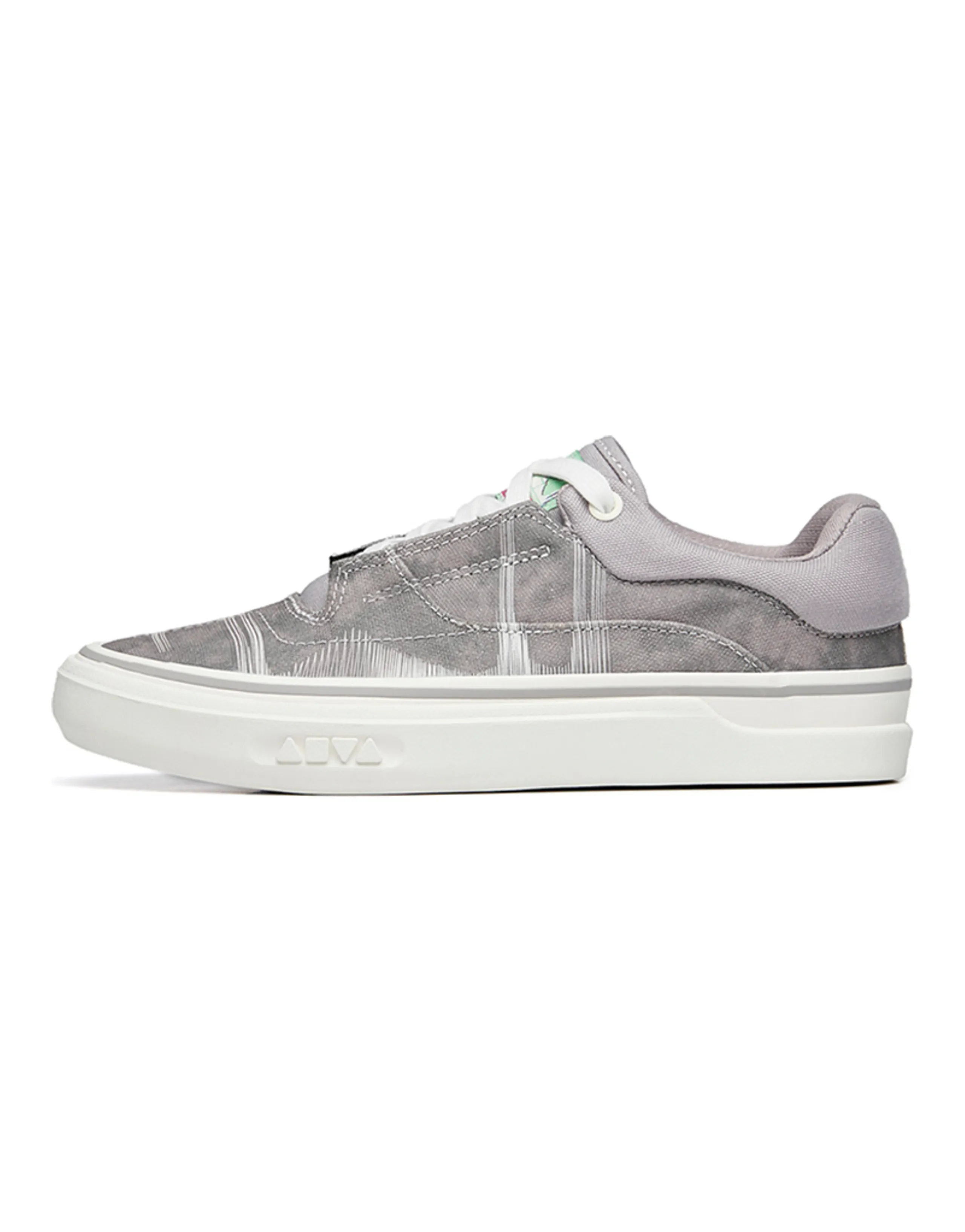Anta Ao Li Wear-Resistant Low-Top Skateboard Shoes Women's Magic Mat Gray
