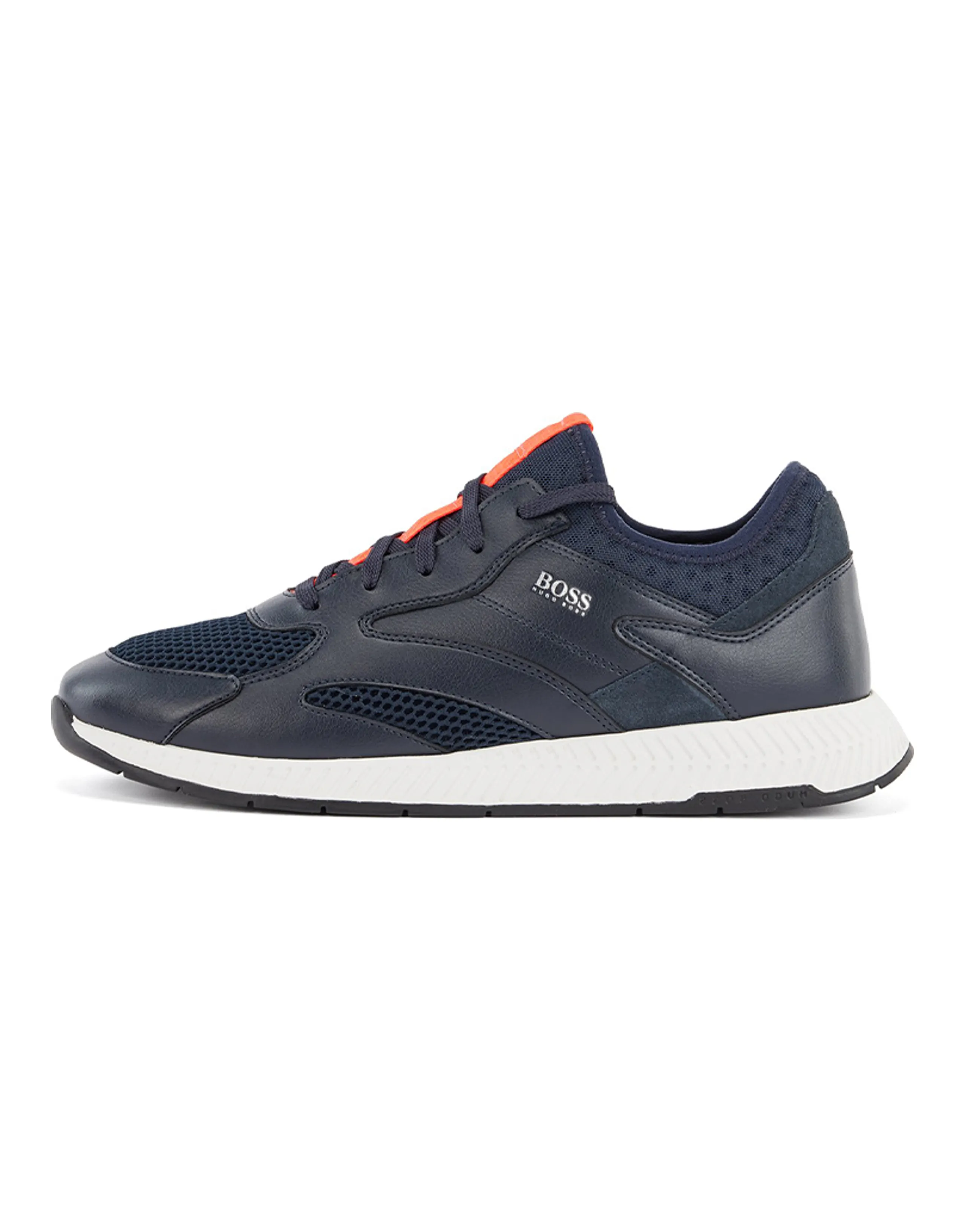 HUGO BOSS Casual Shoes Men Low-Top Dark Blue