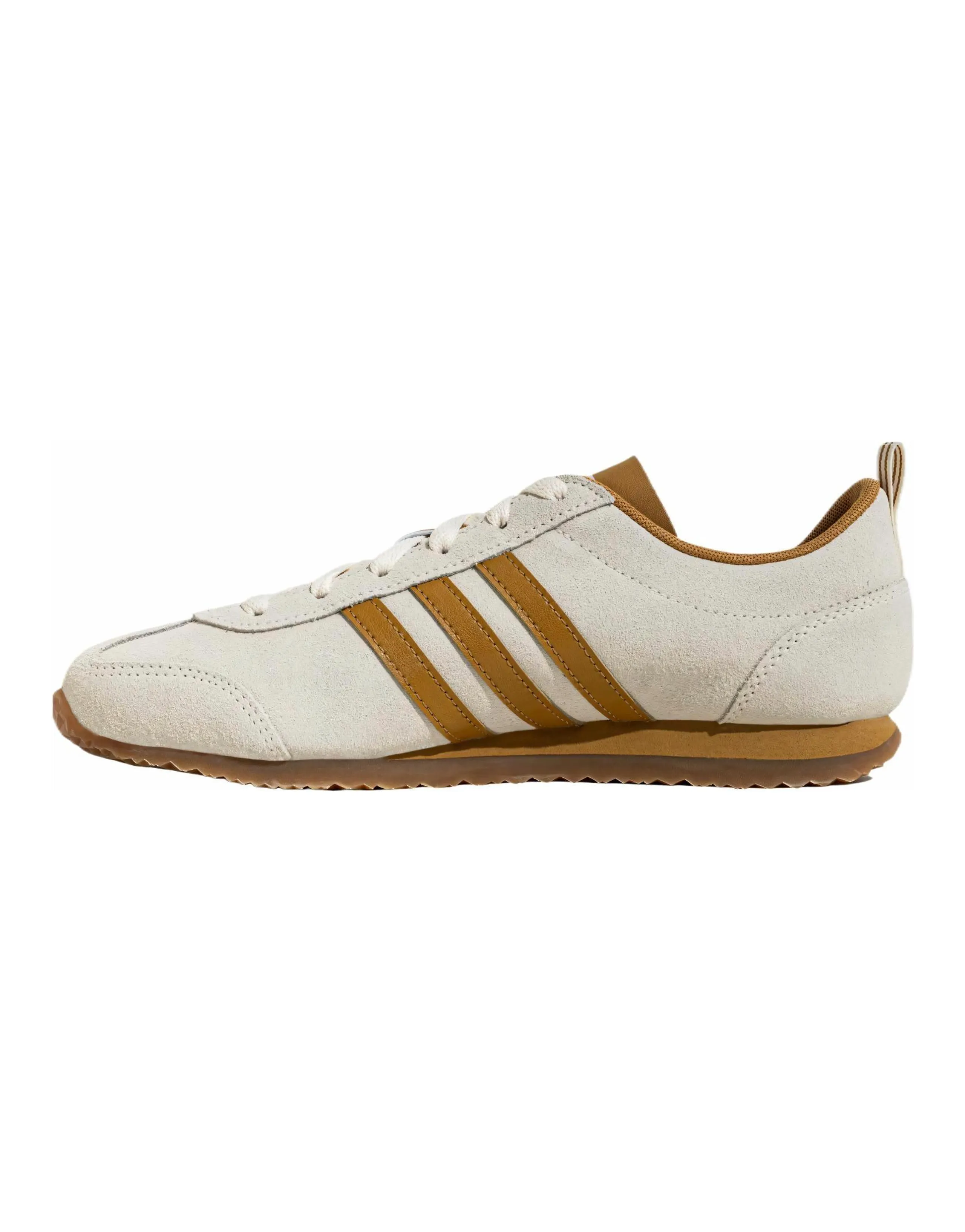 Adidas VS JOG 2.0 Wear-resistant And Lightweight Low-Top Casual Shoes Unisex Ivory
