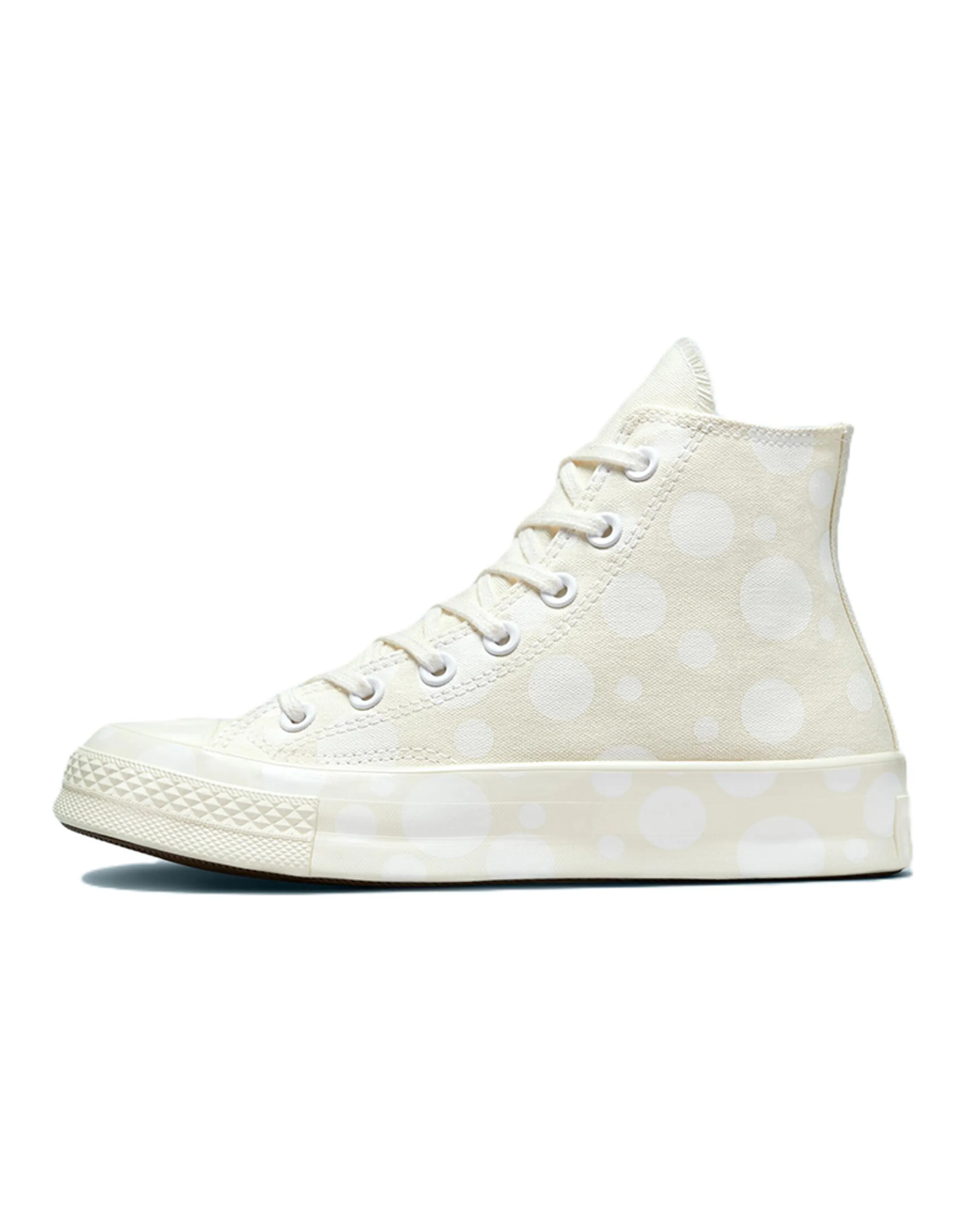 Converse Chuck Taylor All Star 70 Hi Polka Dots Egret White Egret Women's