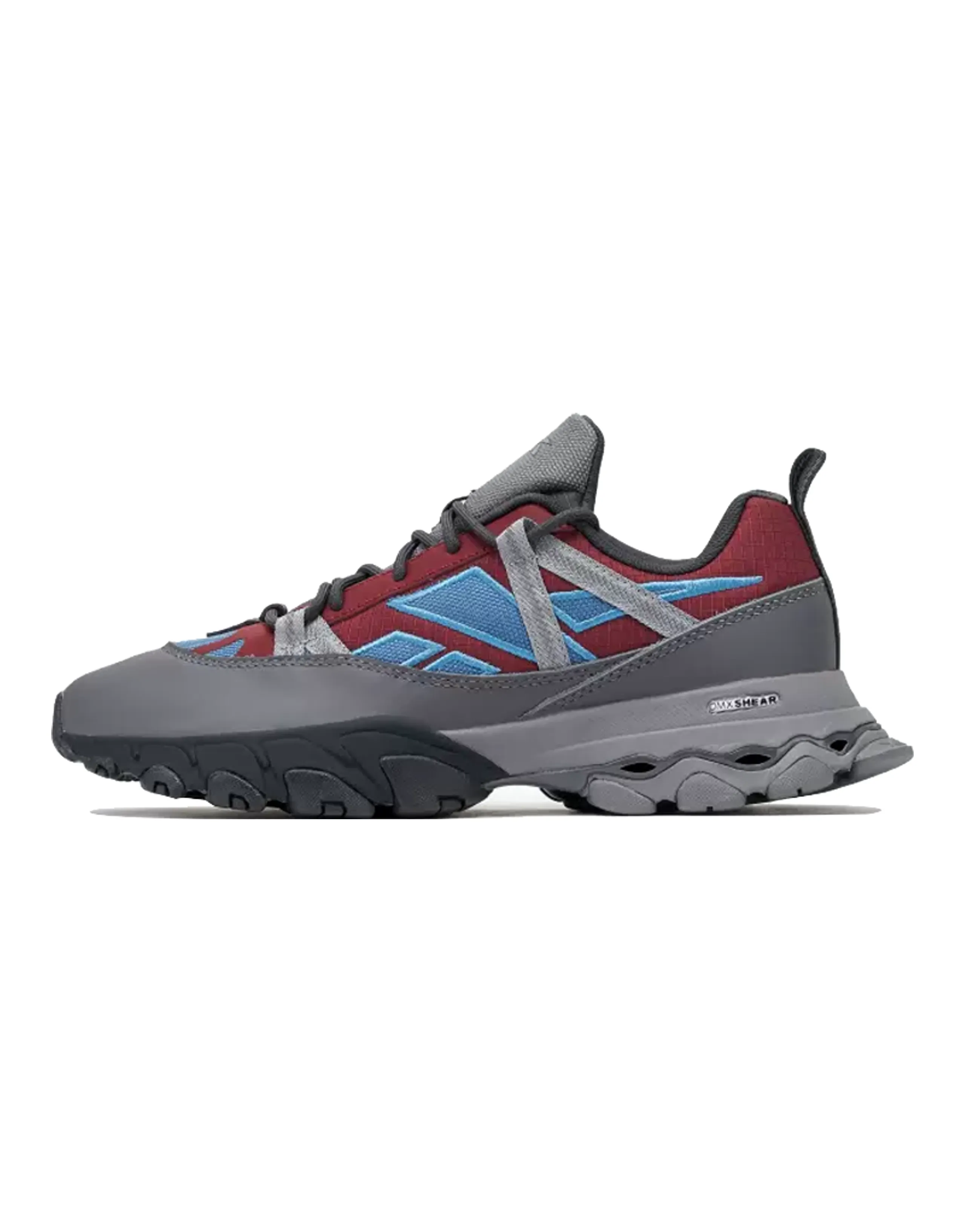 Dmx Trail Shadow Reebok 'Cloud Grey Burgundy Steel Blue'