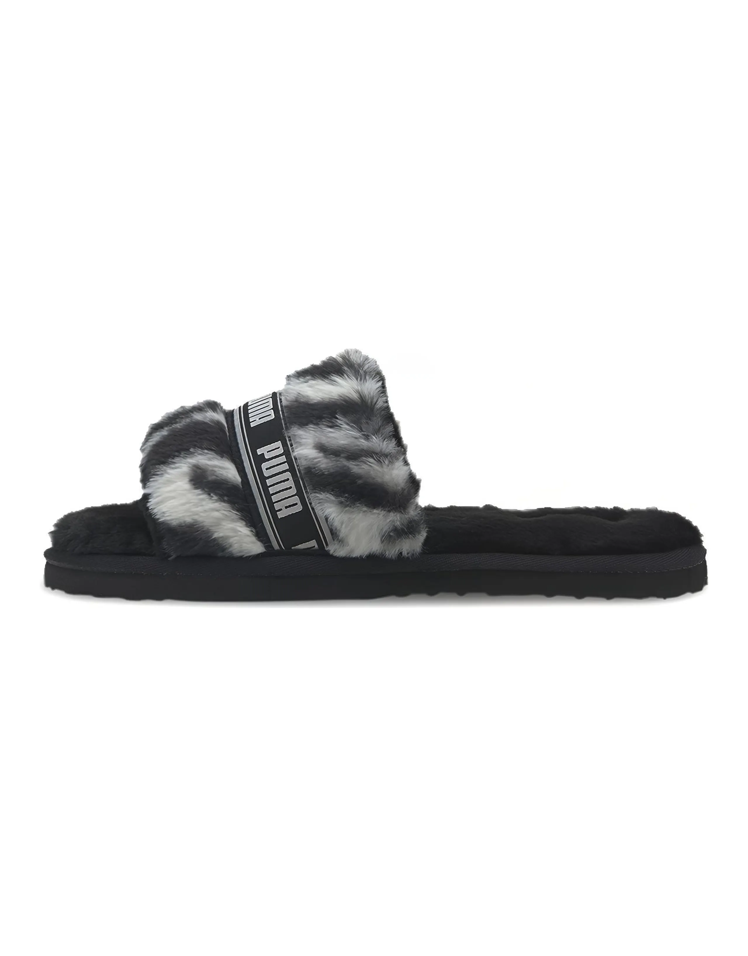 PUMA Fluff Slide 'Wild Black' Women's
