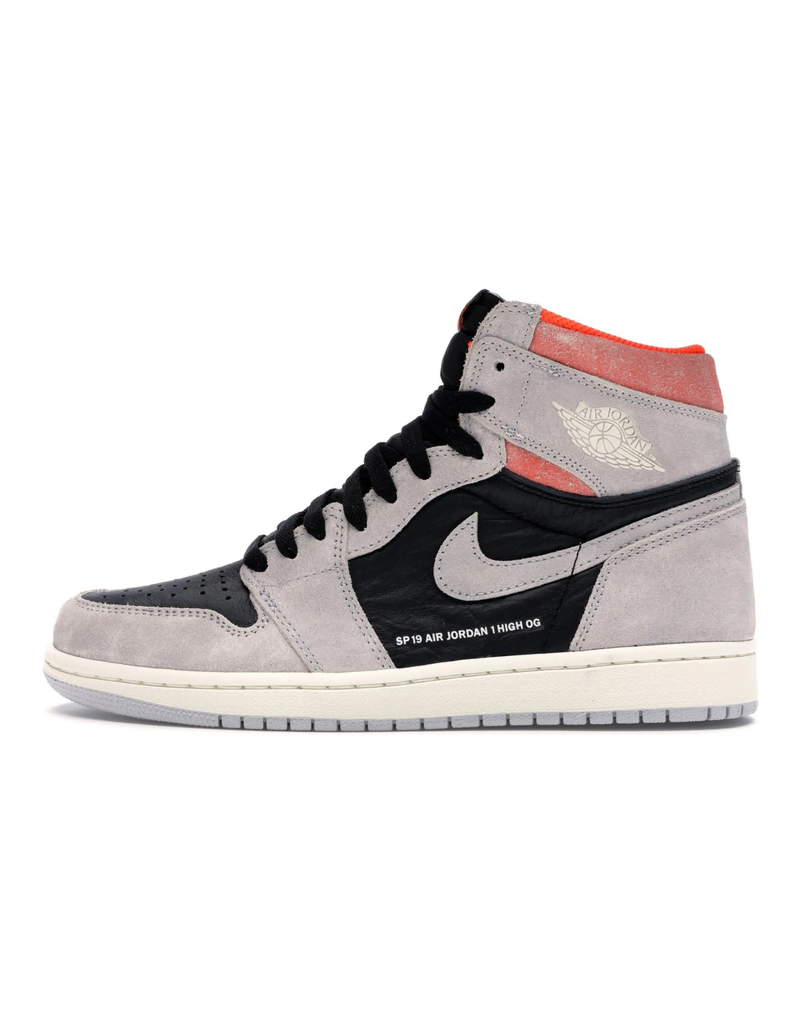 Jordan 1 Retro High 'Neutral Grey Hyper Crimson'
