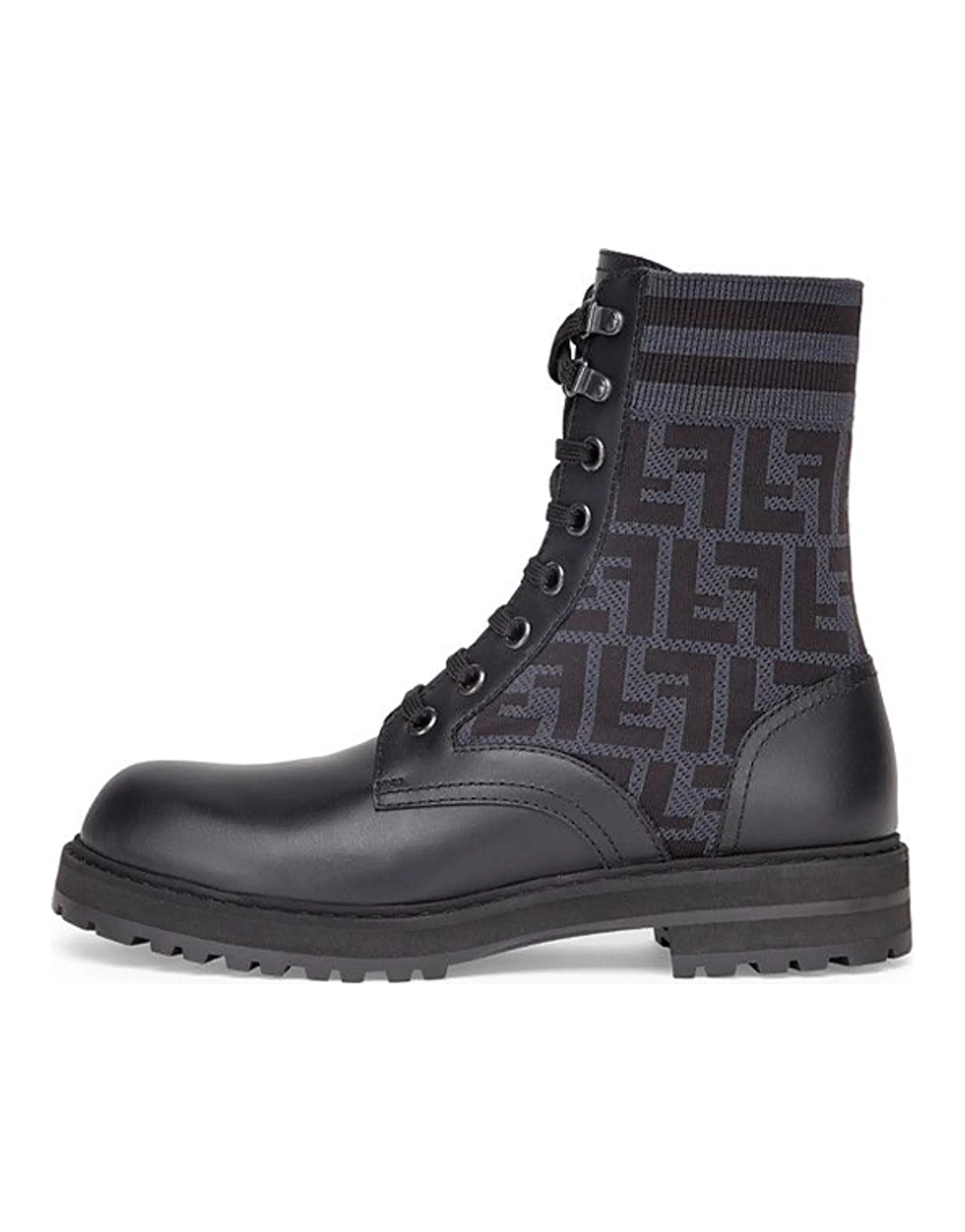 FENDI Short Martin Boot Men's Black