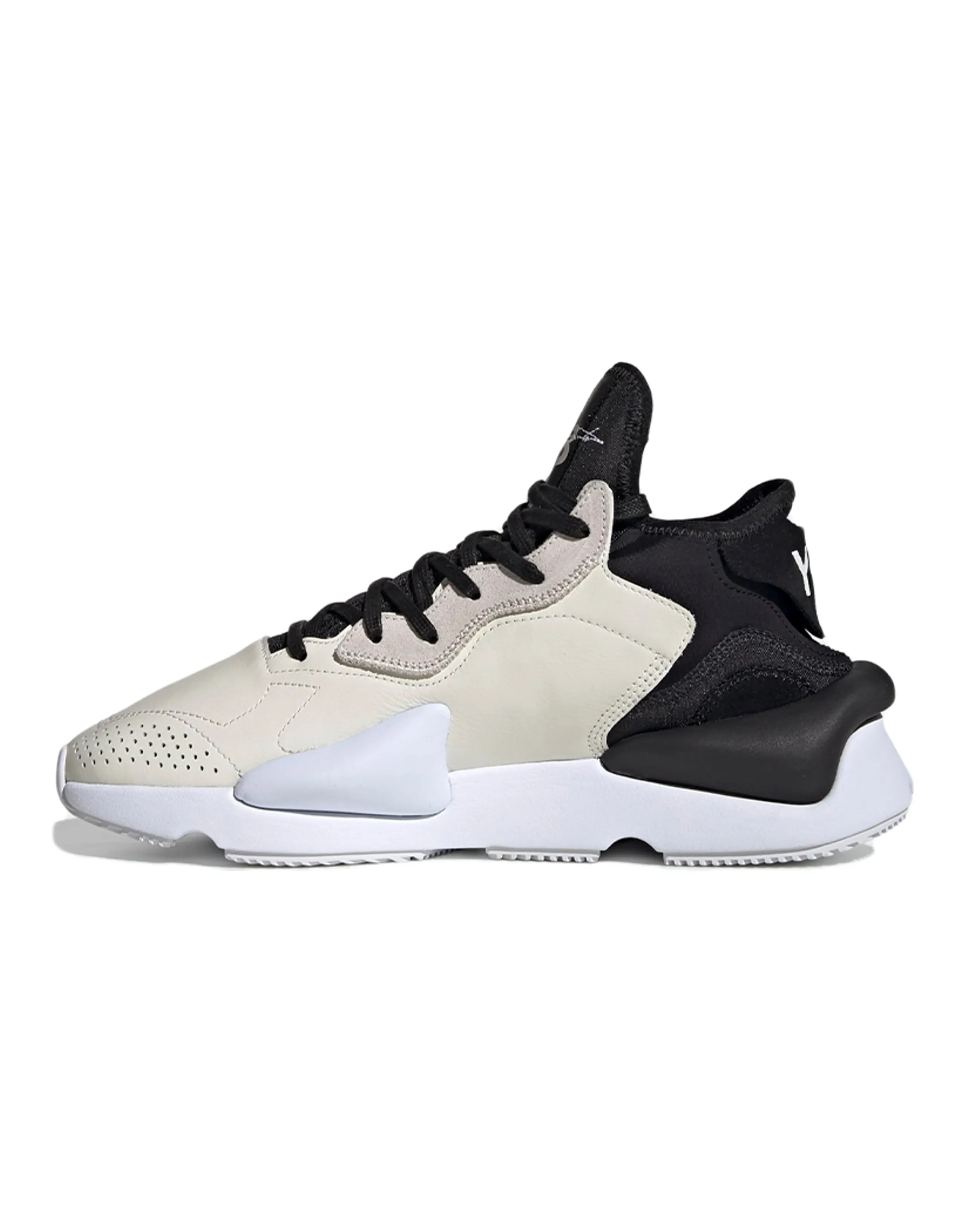 Y 3 Kaiwa Black White Sole