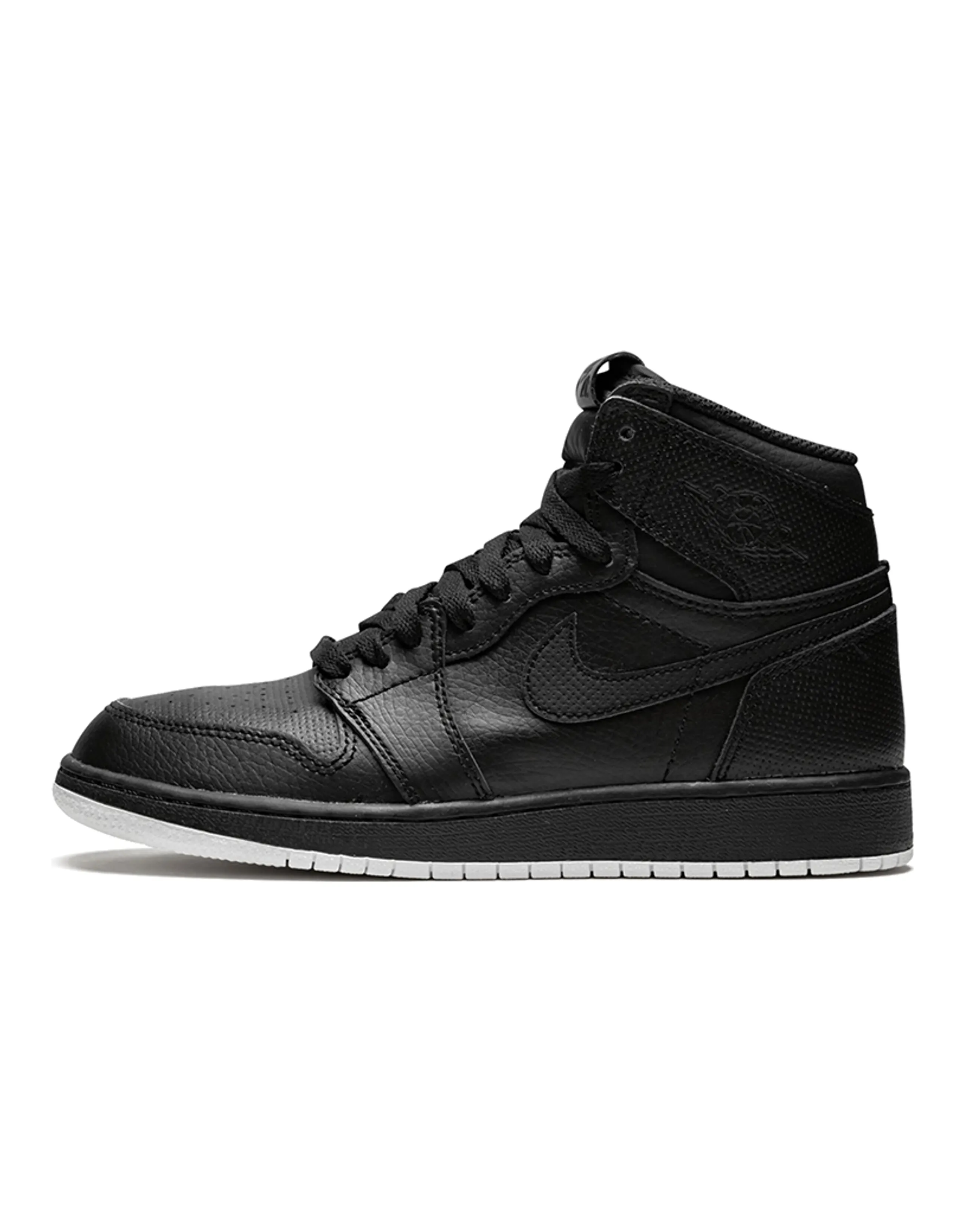 Jordan 1 Retro High OG GS Black Perforated