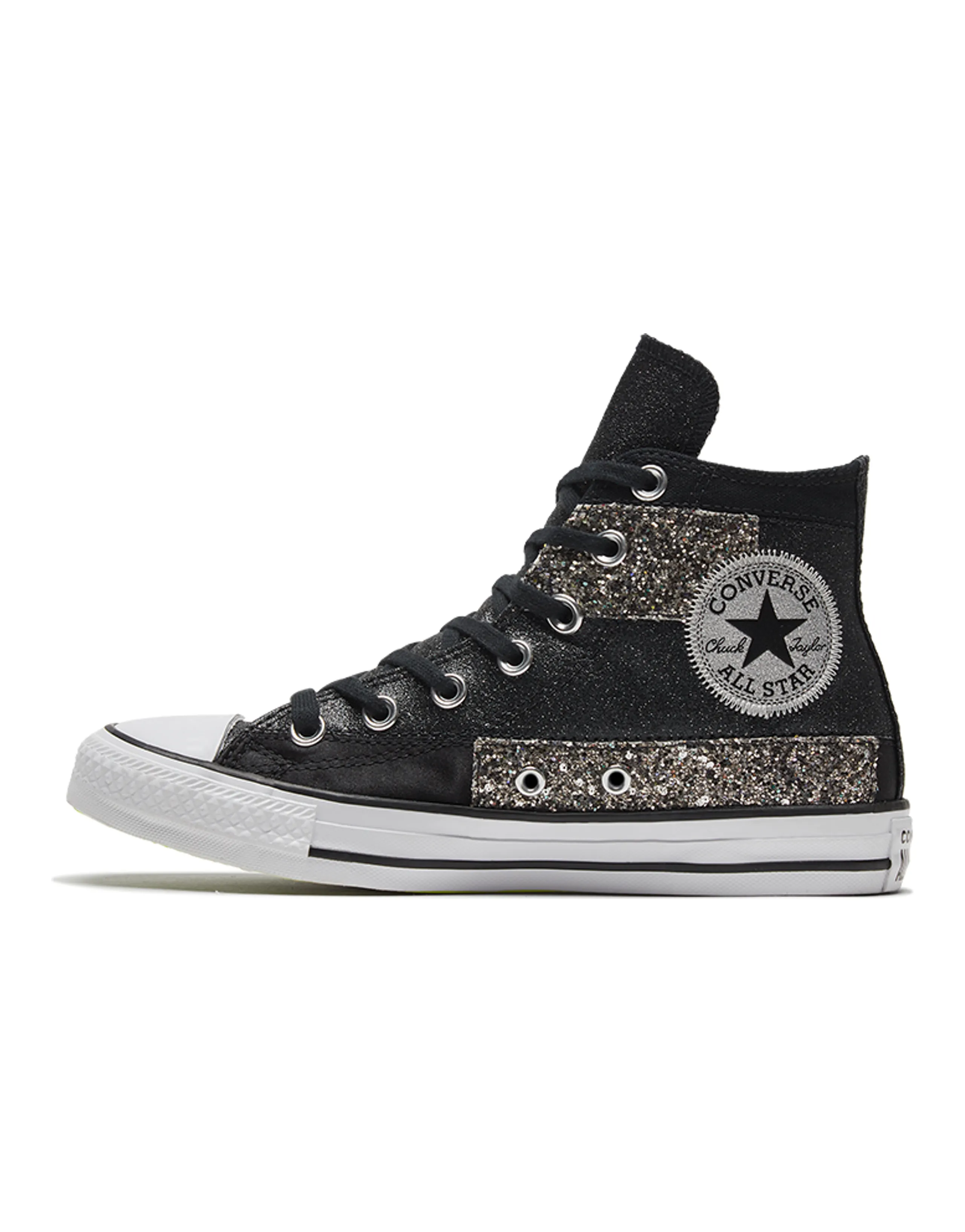 Chuck Taylor All Star Women's Converse High 'Black Glitter' Women's