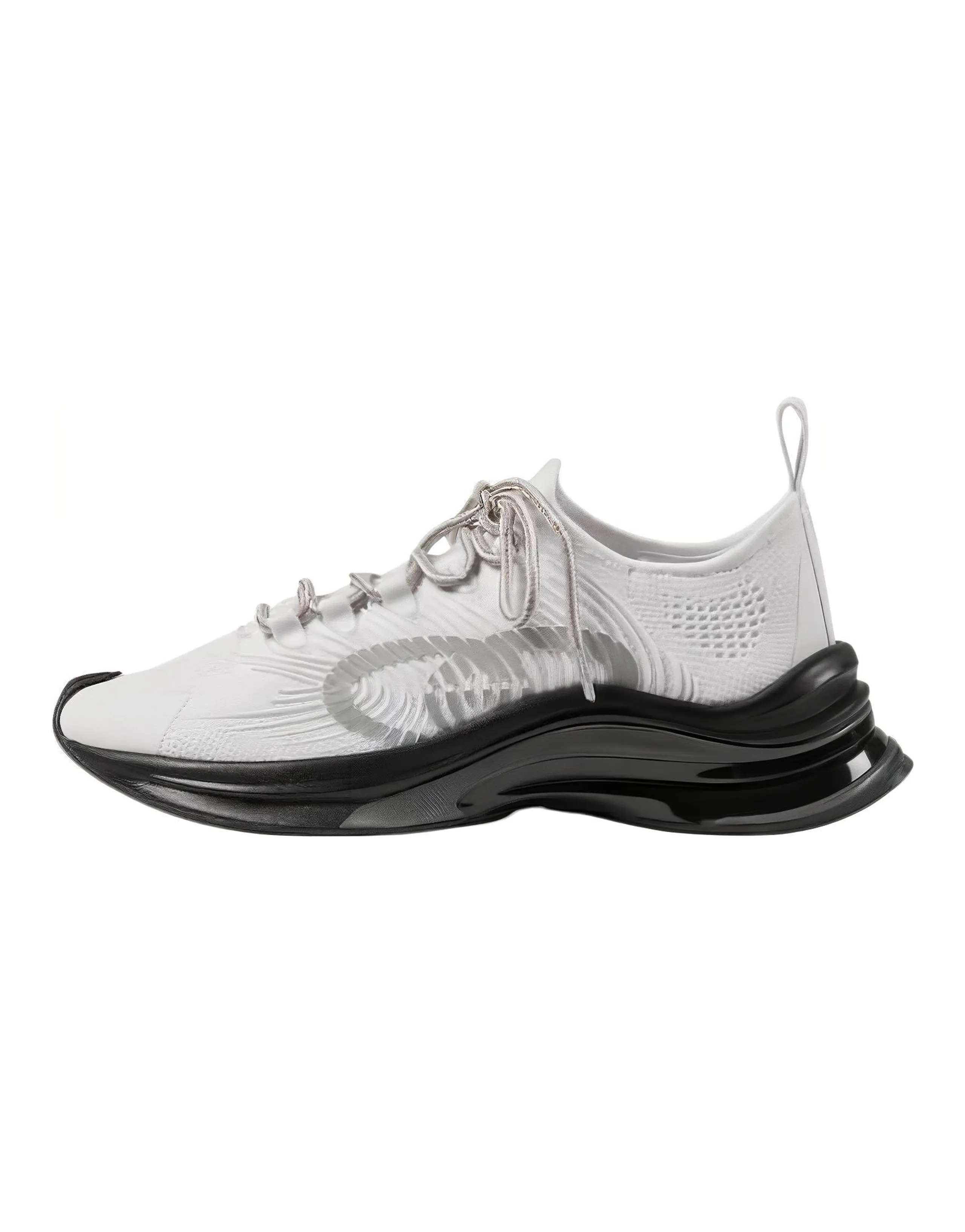 GUCCI Women's Run Sneaker 'White Grey Black' Women's