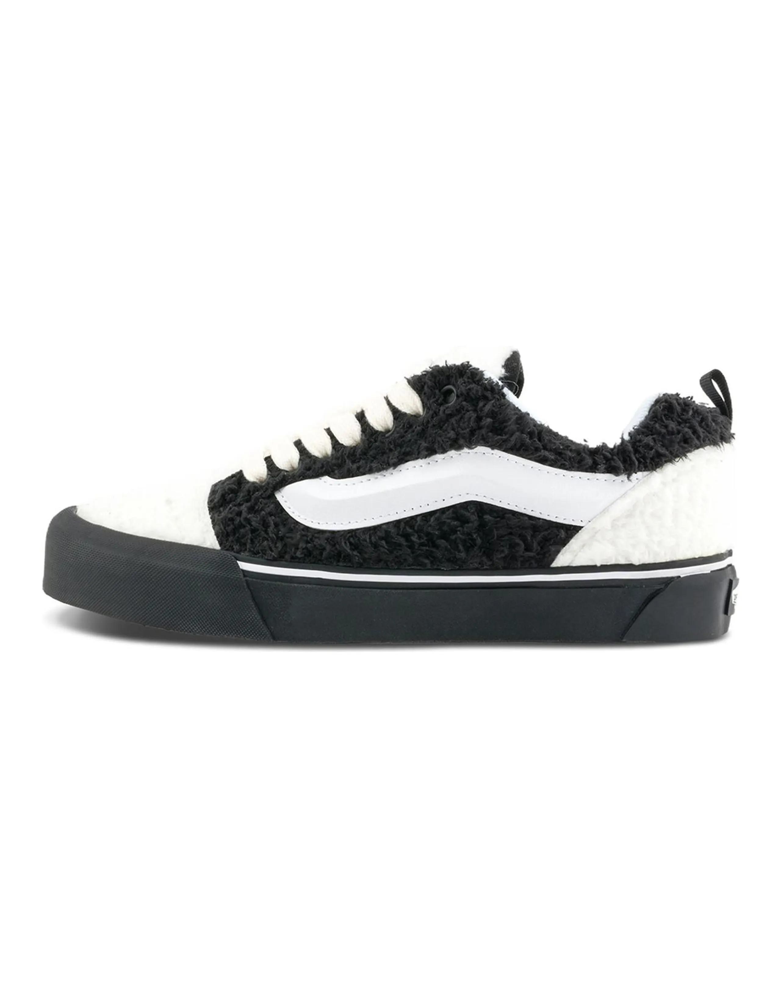 Vans Knu Skool Anti-Slip Wear-Resistant Low-Top Skateboard Shoes Unisex Black White