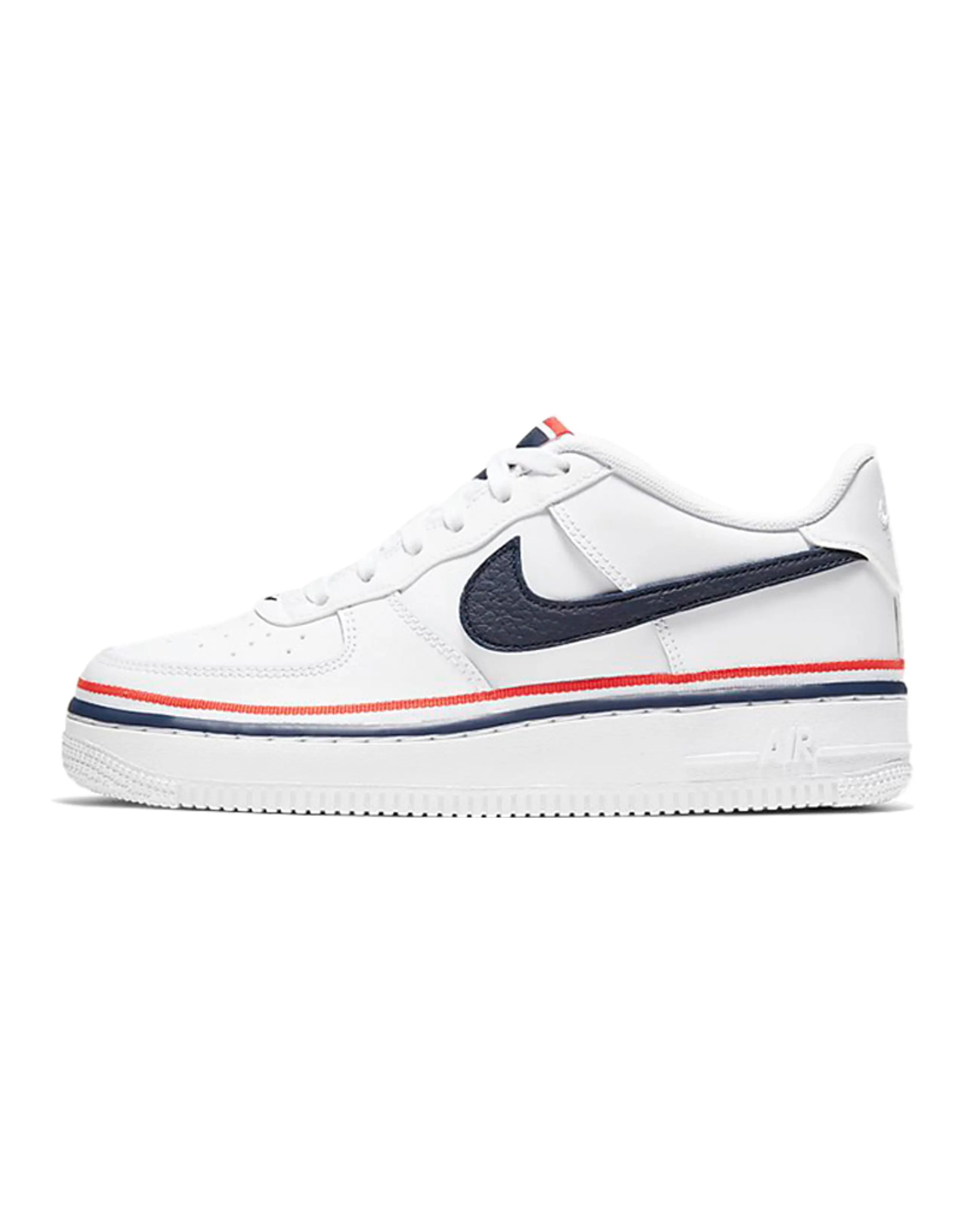 Nike Air Force 1 Low LV8 Ribbon White Blue GS