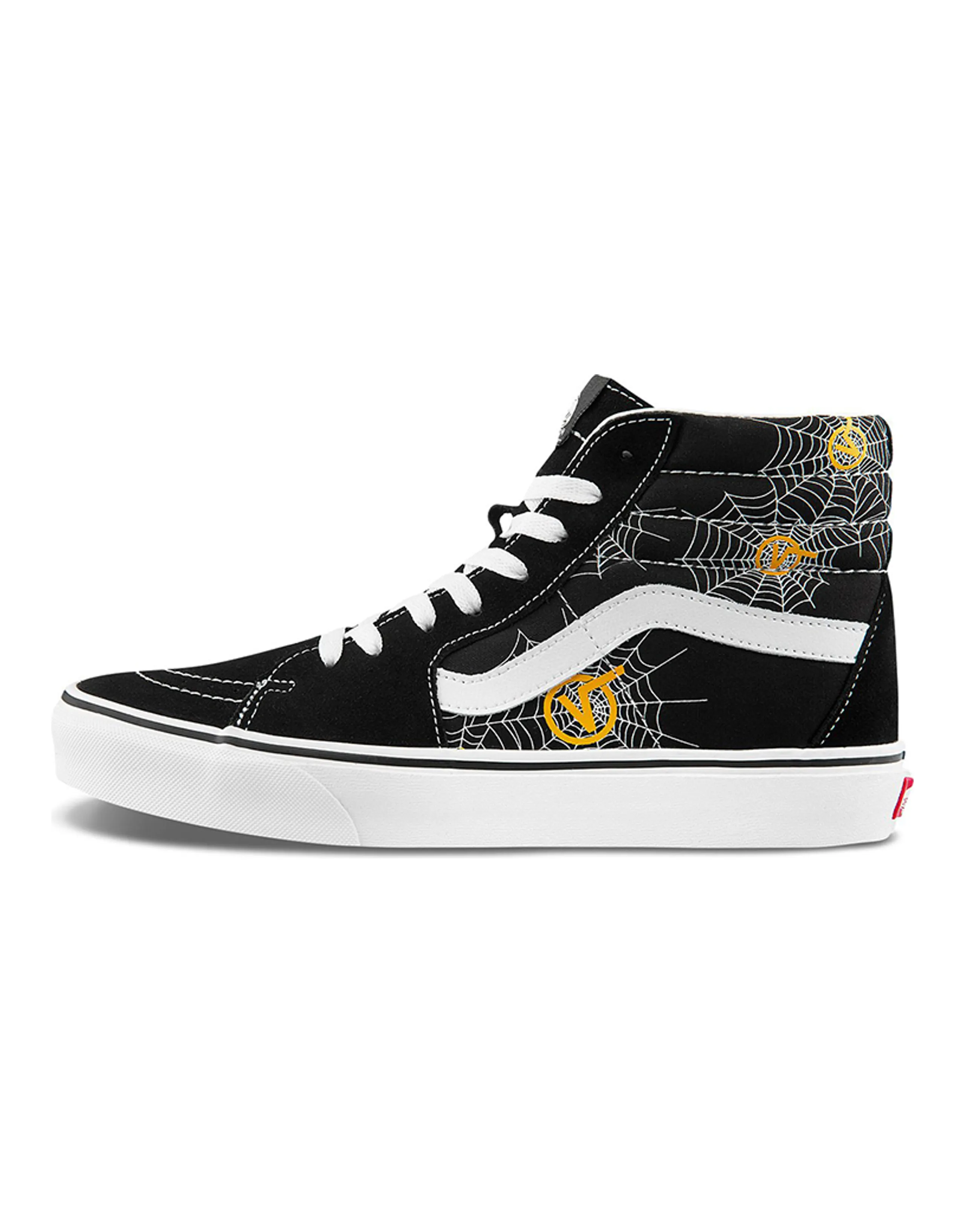 Vans SK8 Hi Black/White/Yellow
