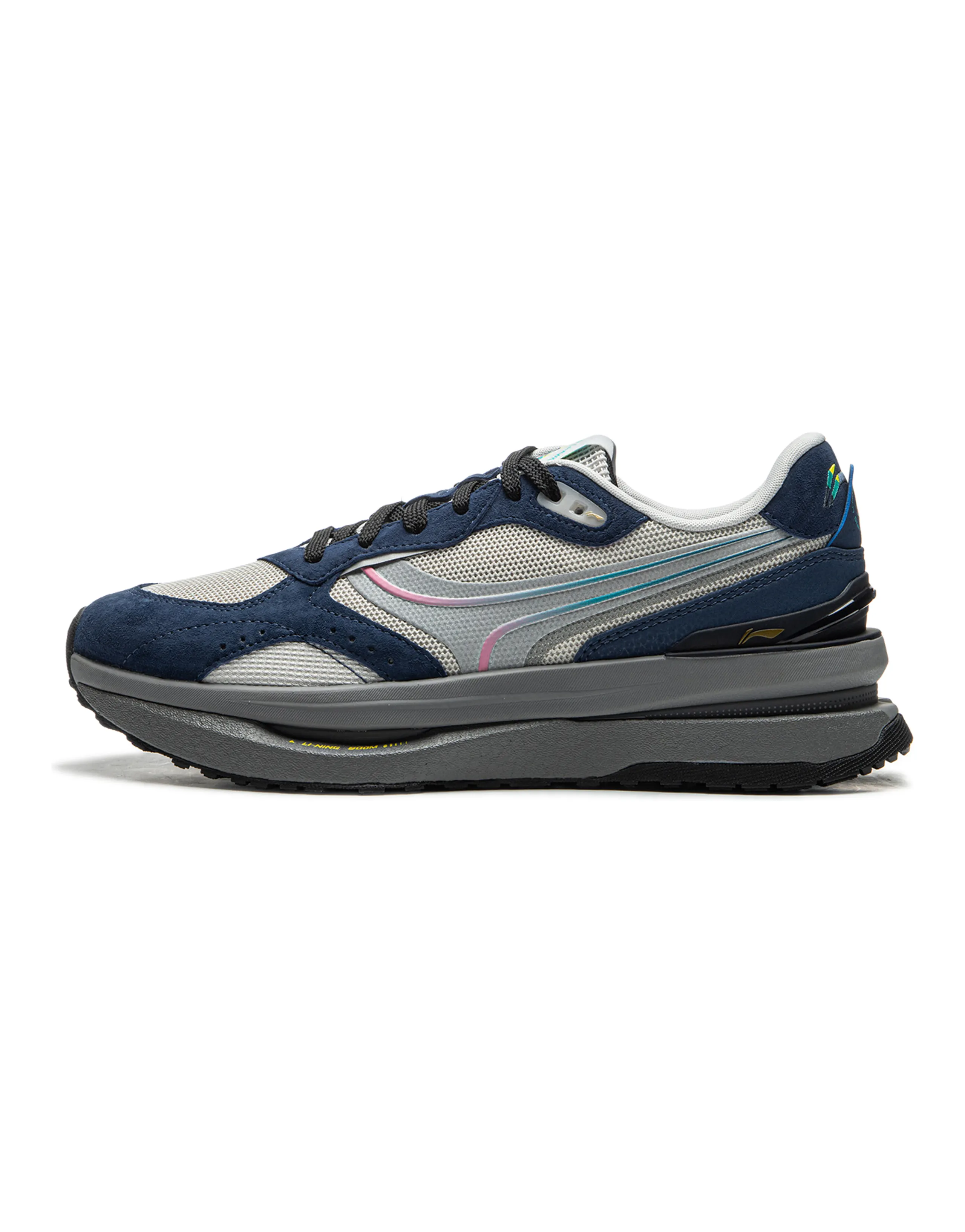 LINING Casual Shoes Unisex Low-Top Blue Gray