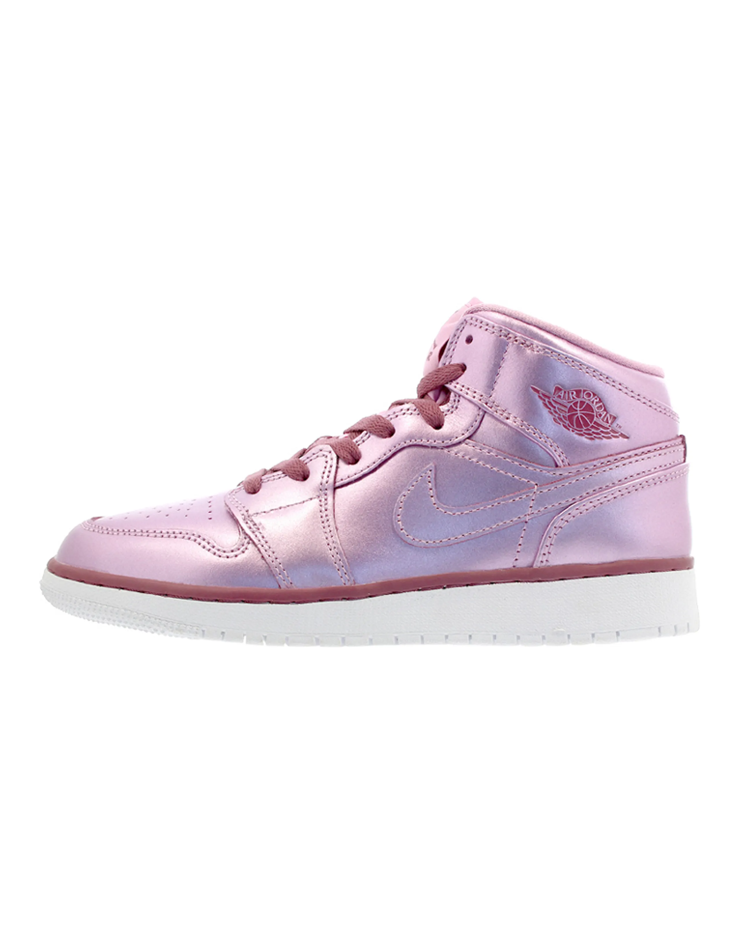 JORDAN 1 Mid Pink Rise GS