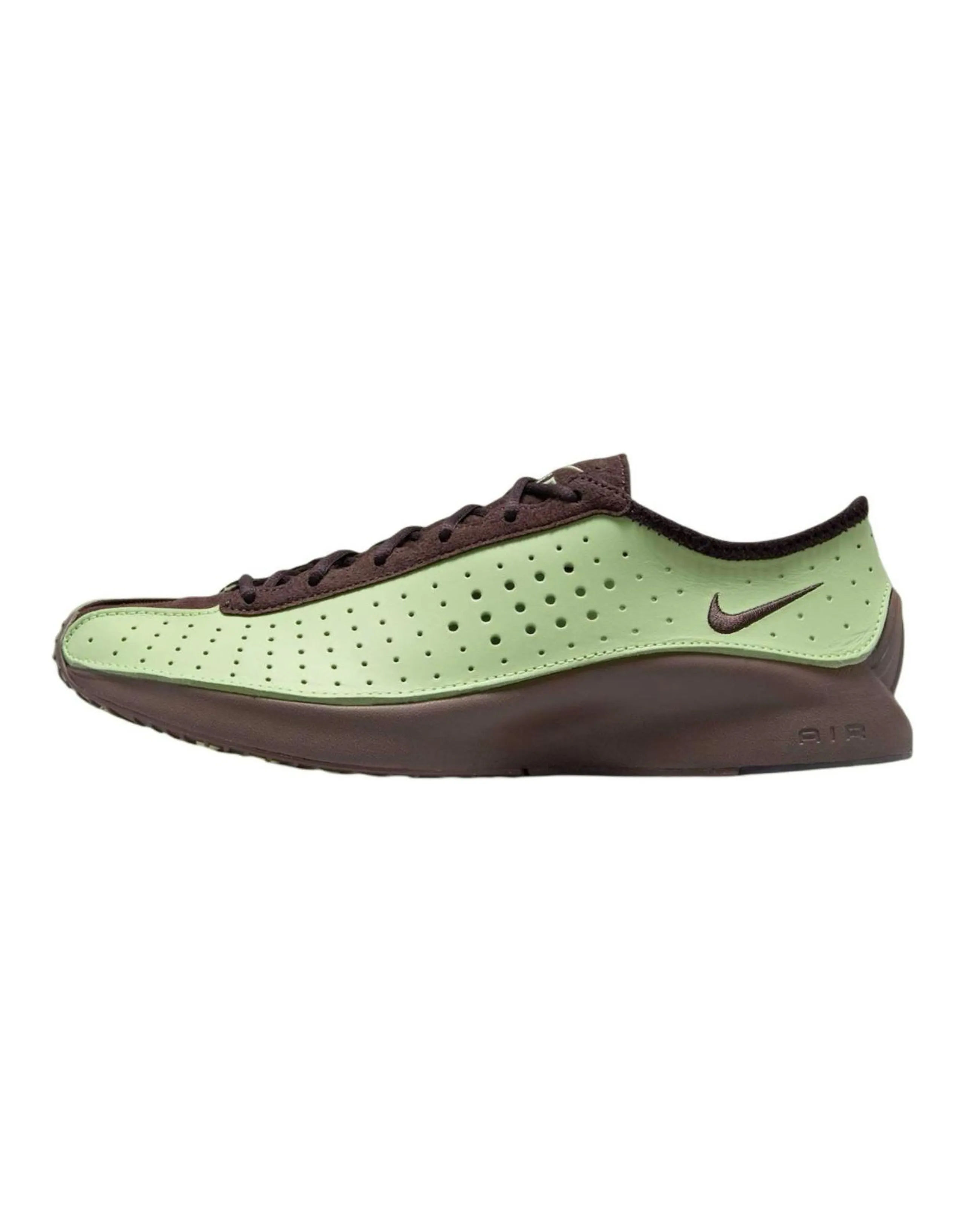 Nike Anti Slip Wear Resistant Low Top Casual Shoes Women's Green Brown