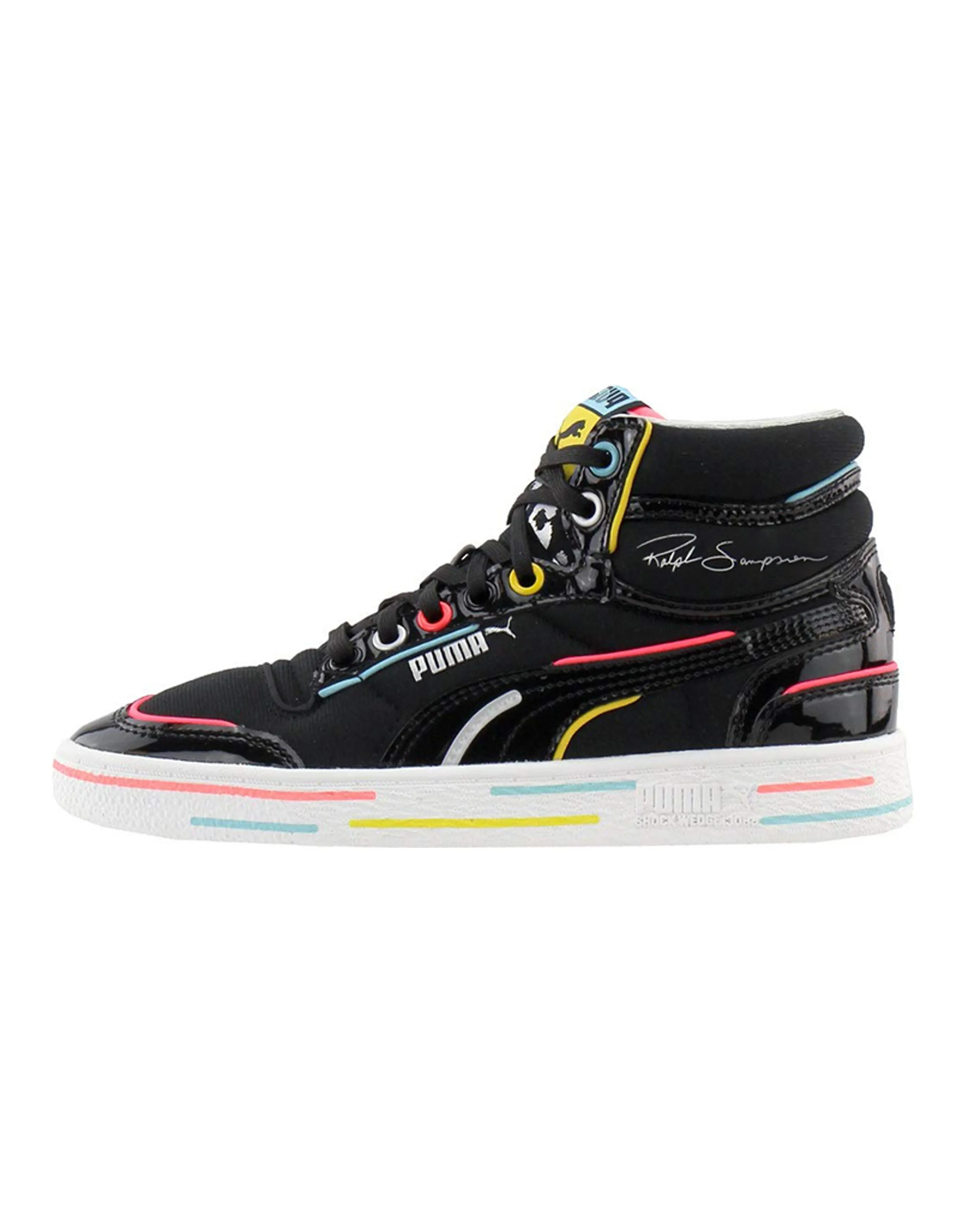 PUMA Unexpected X Ralph Sampson Mid 'Black White' Women's