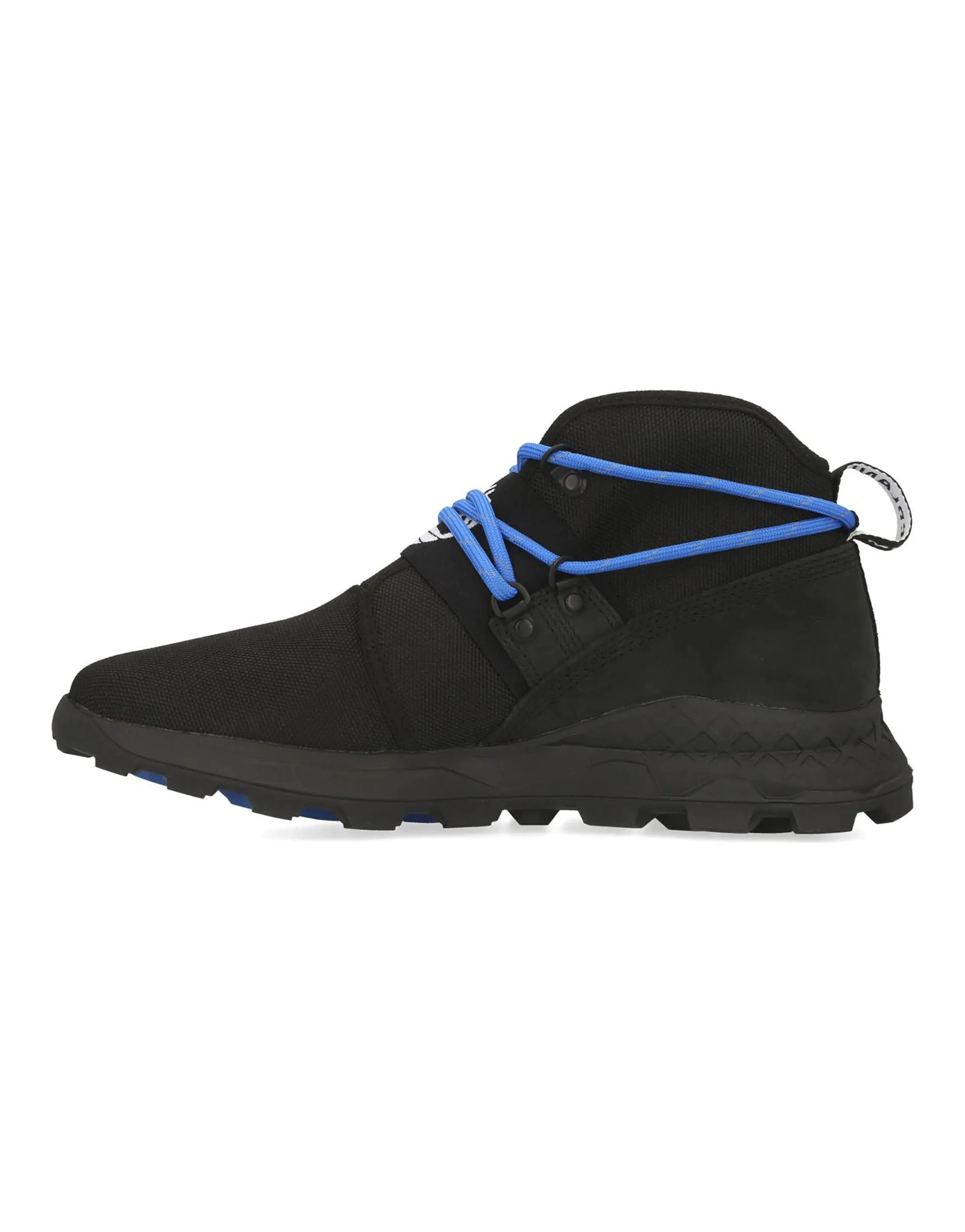 Timberland Brooklyn Leather And Fabric Chukka Wide Fit Shoes 'Black Ripstop'