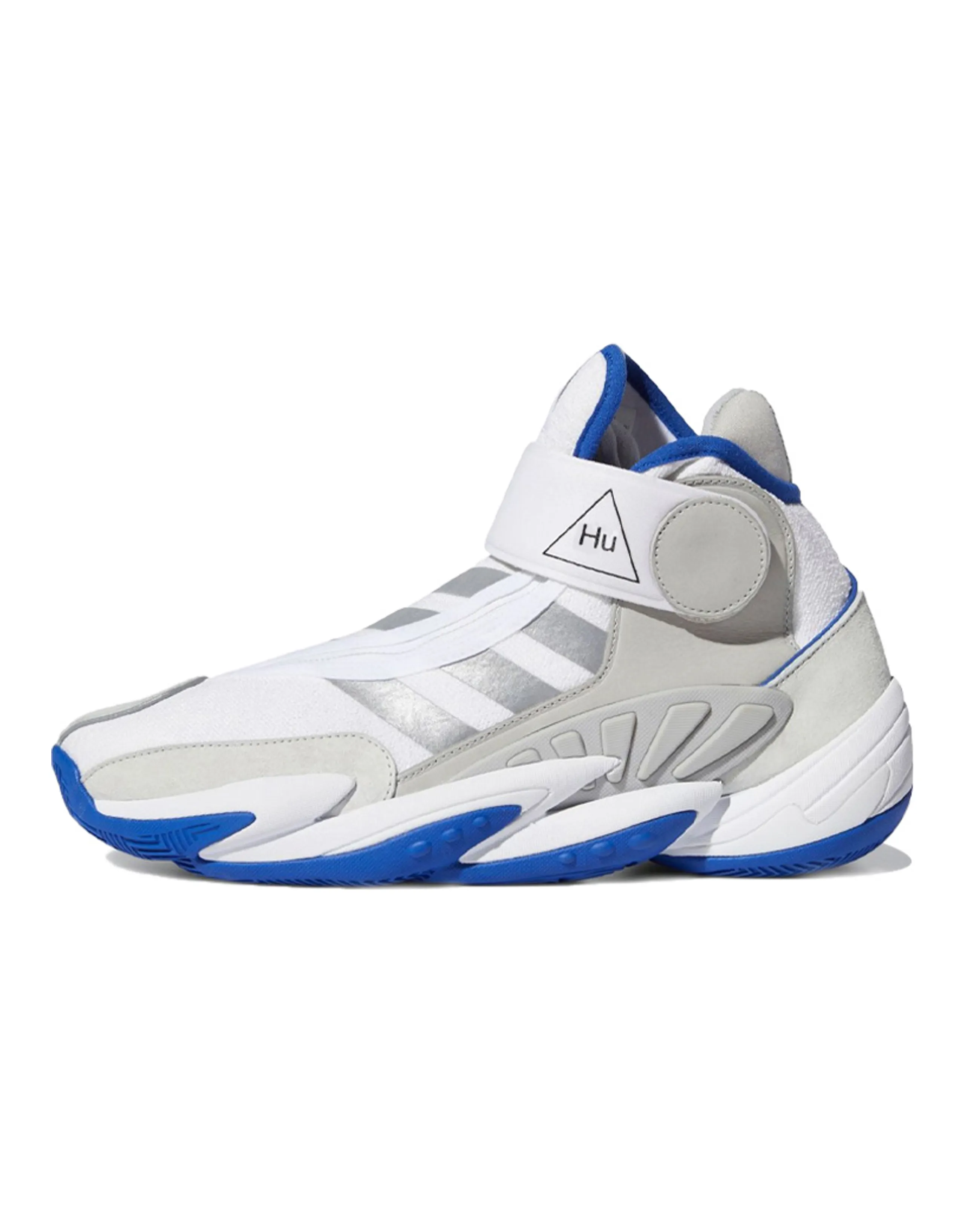 Adidas Originals Crazy Byw Hu Pharrell White Silver Royal