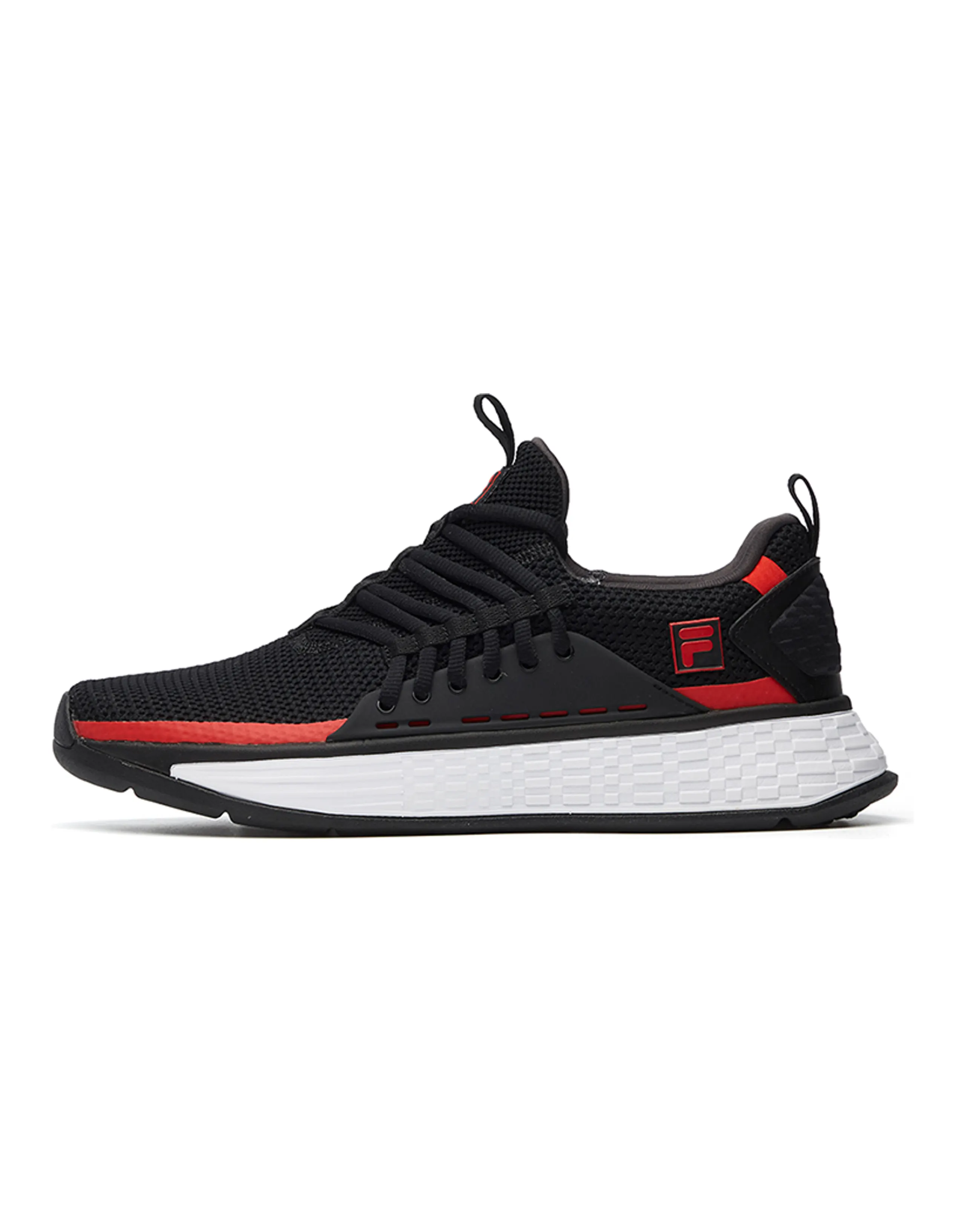 FILA Lux Low Black/Red