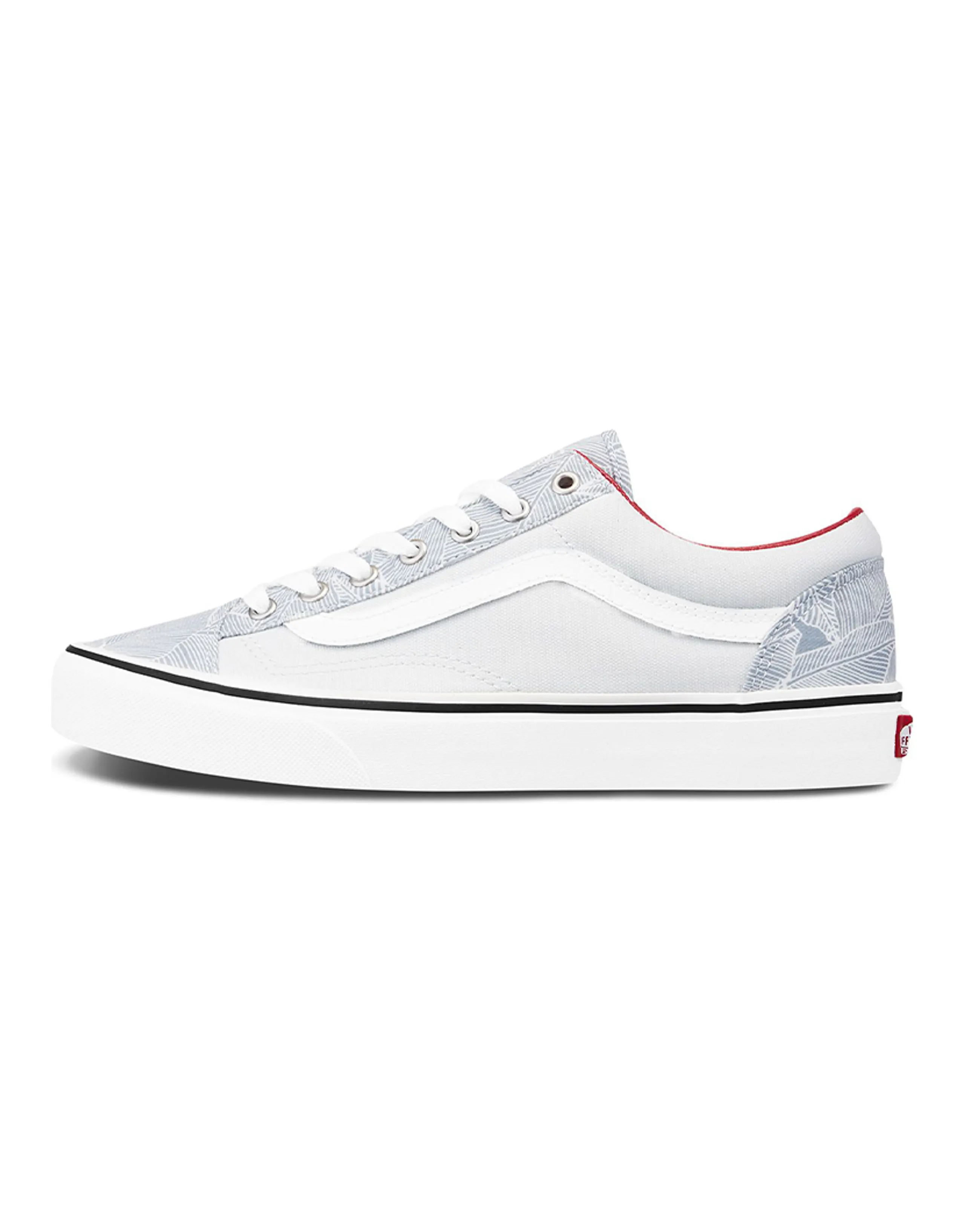 Vans Mismatch Style 36 Mix And Match Stripes Floral 'White Yellow'
