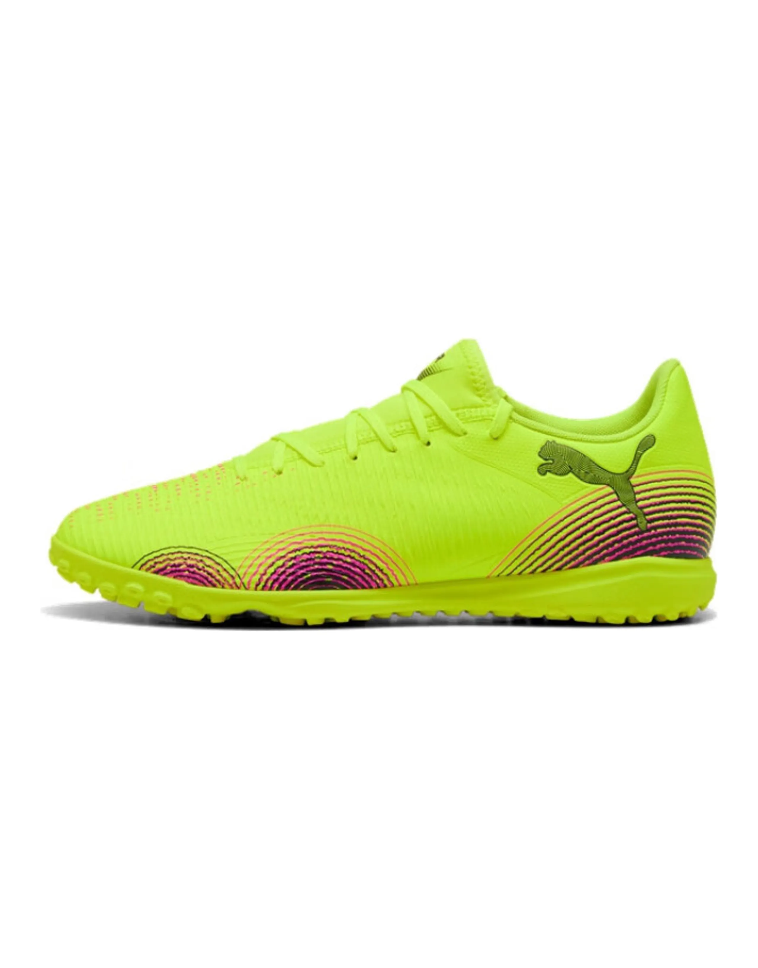 PUMA FUTURE 8 Abrasion Resistant Soccer Shoes Unisex Yellow