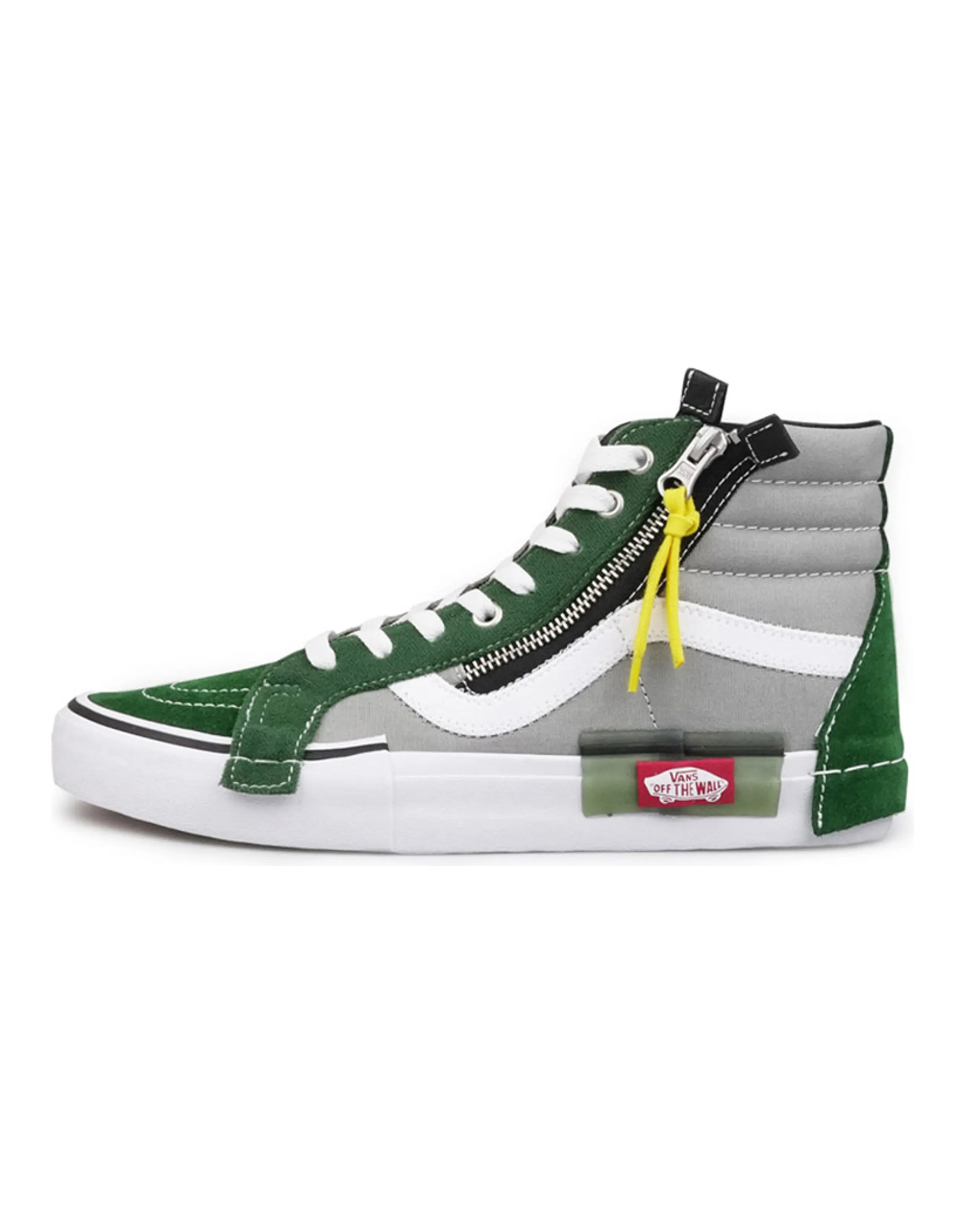Vans Florals SK8 HI Reissue Cap Shoes Green