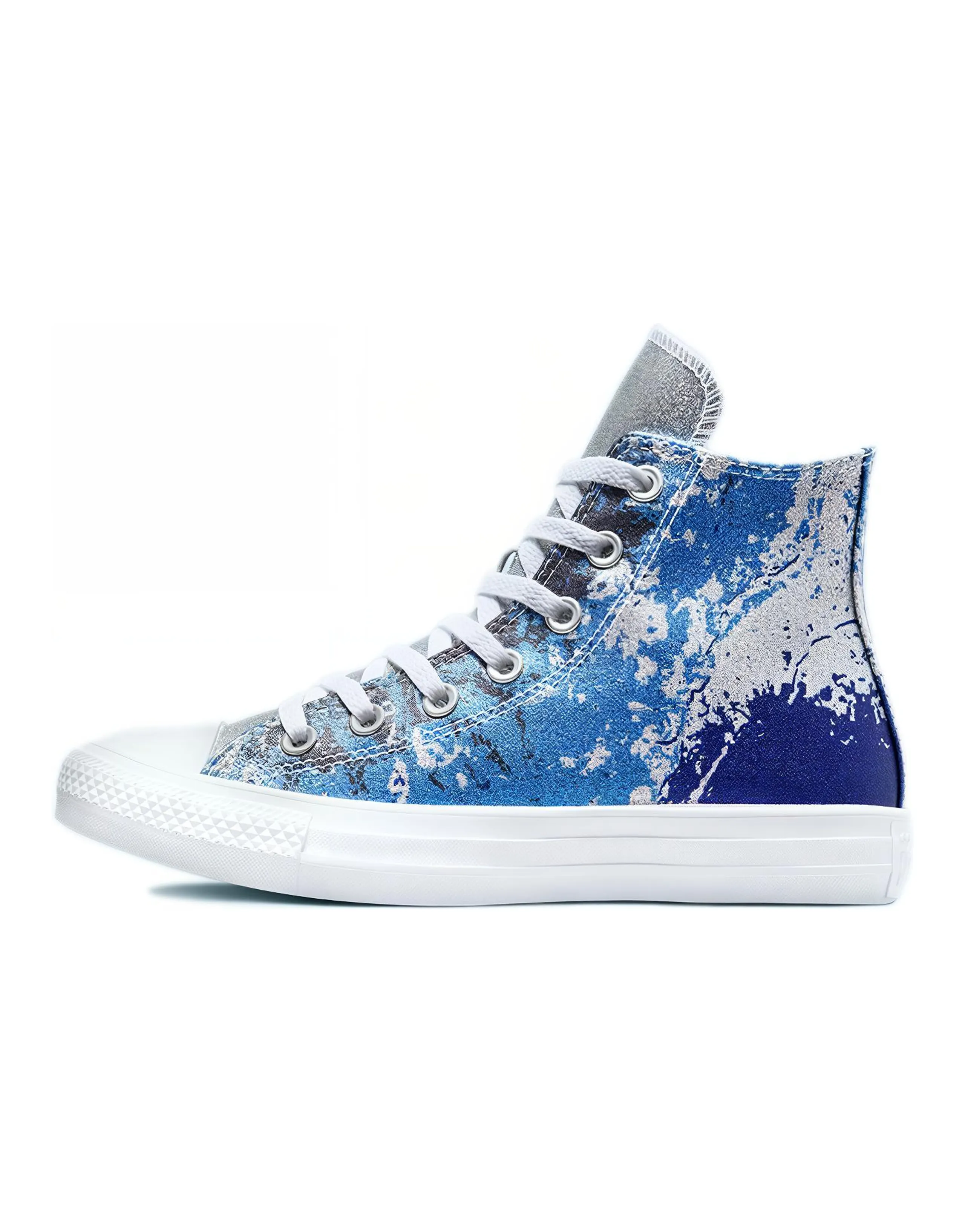 Converse Women's Chuck Taylor All Star High 'Hybrid Shine   Gradient Blue' Women's