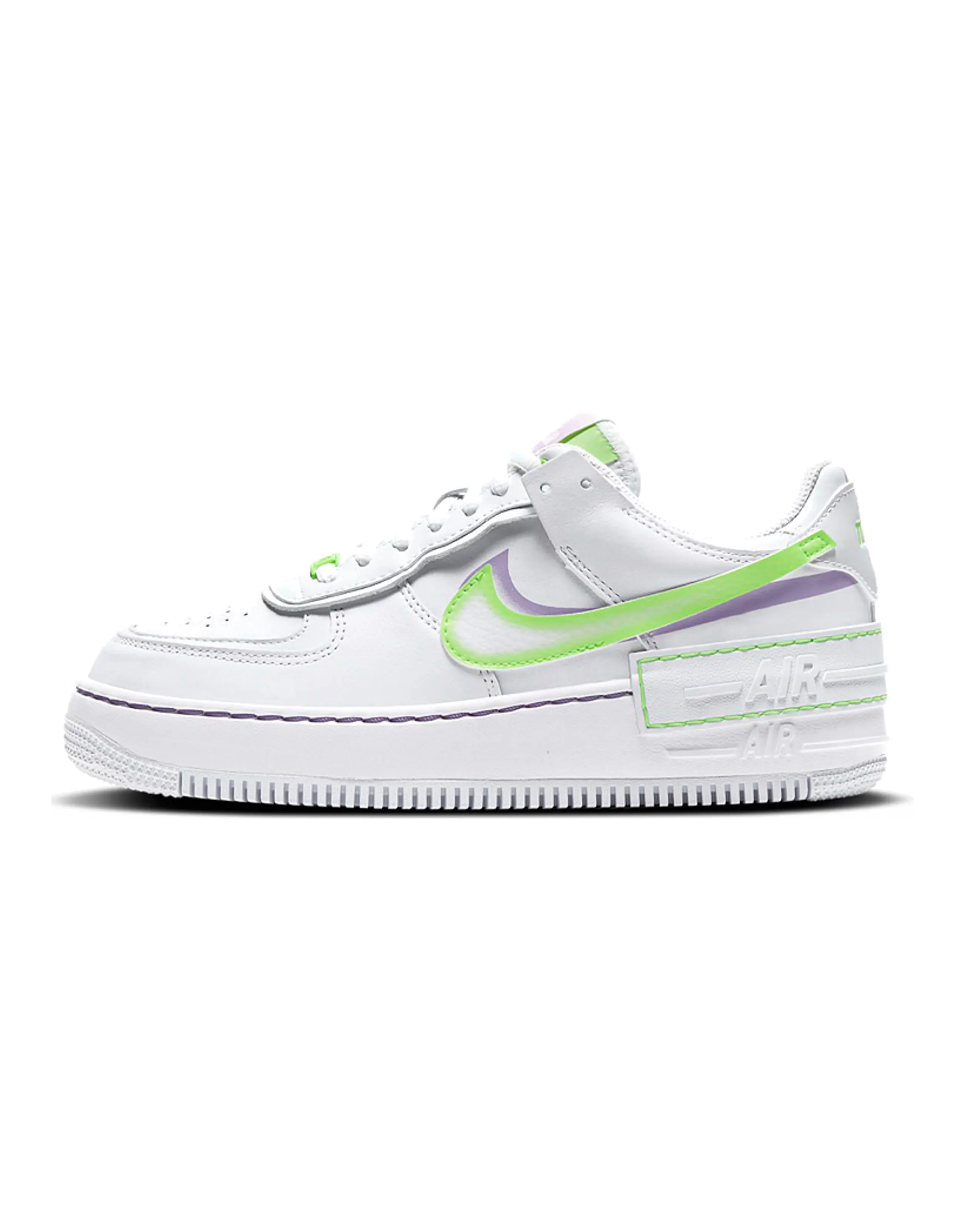 Nike Air Force 1 Low Shadow White Electric Green Women's