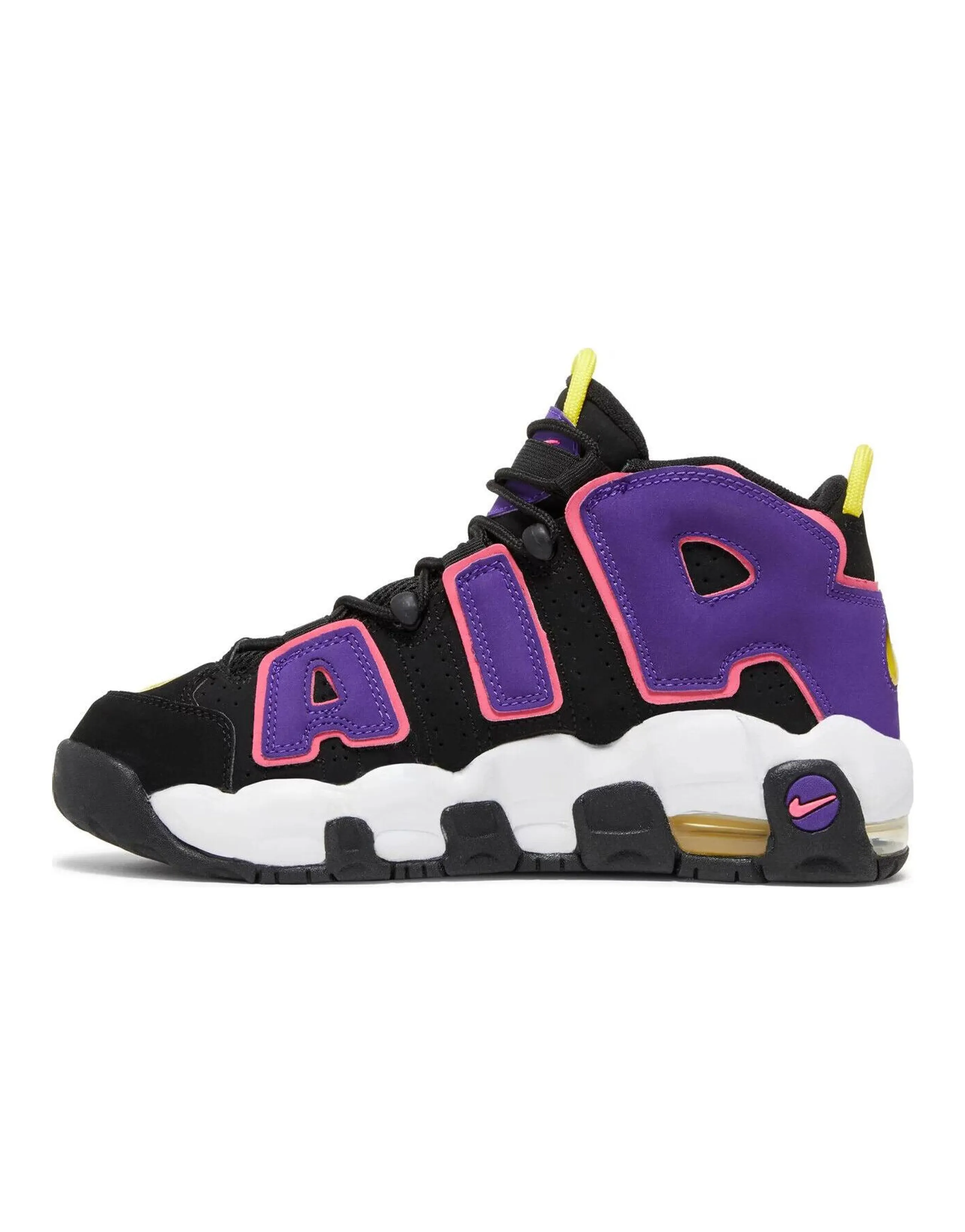 Nike Air More Uptempo Black Court Purple GS