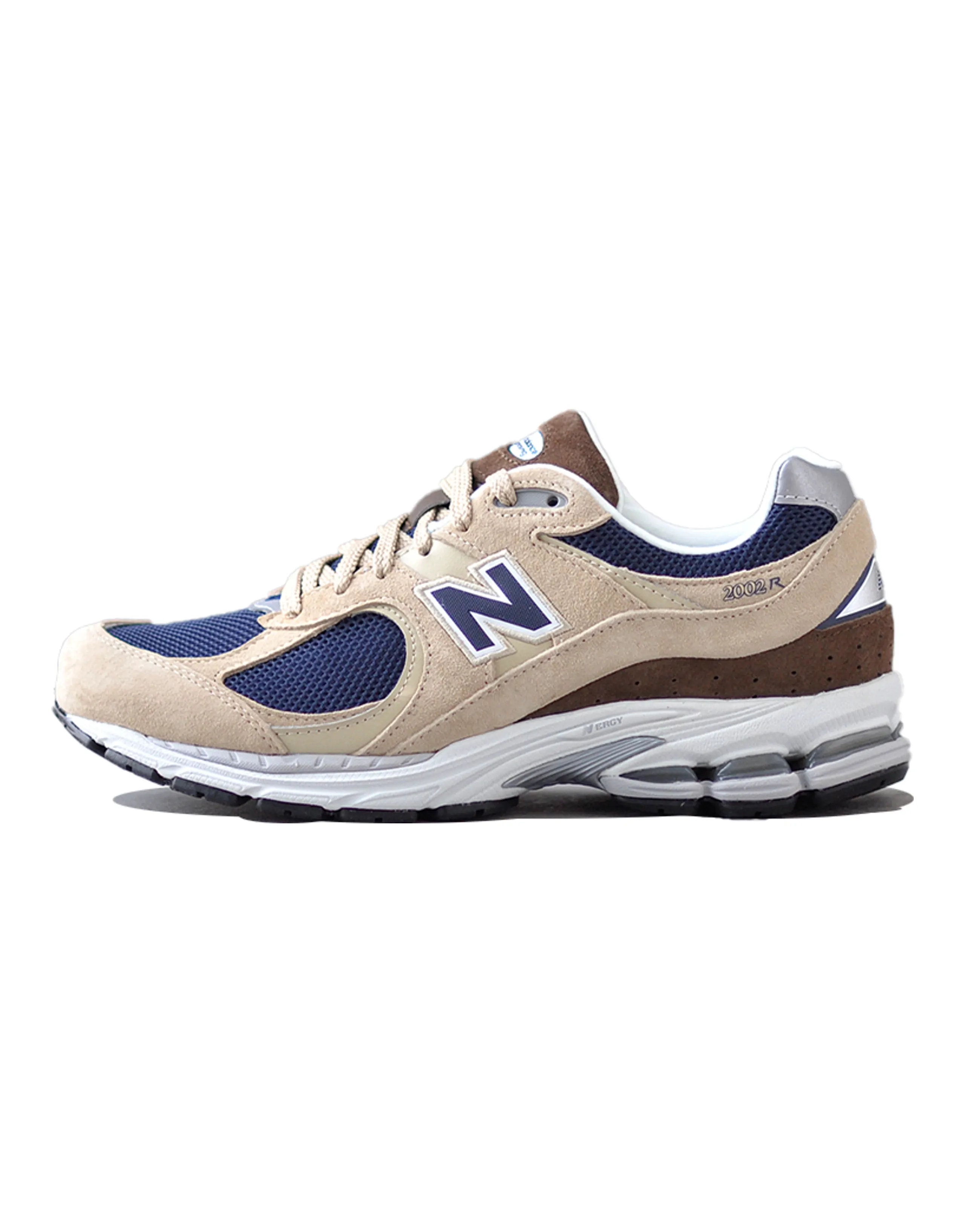 New Balance 2002R Beige Navy Blue