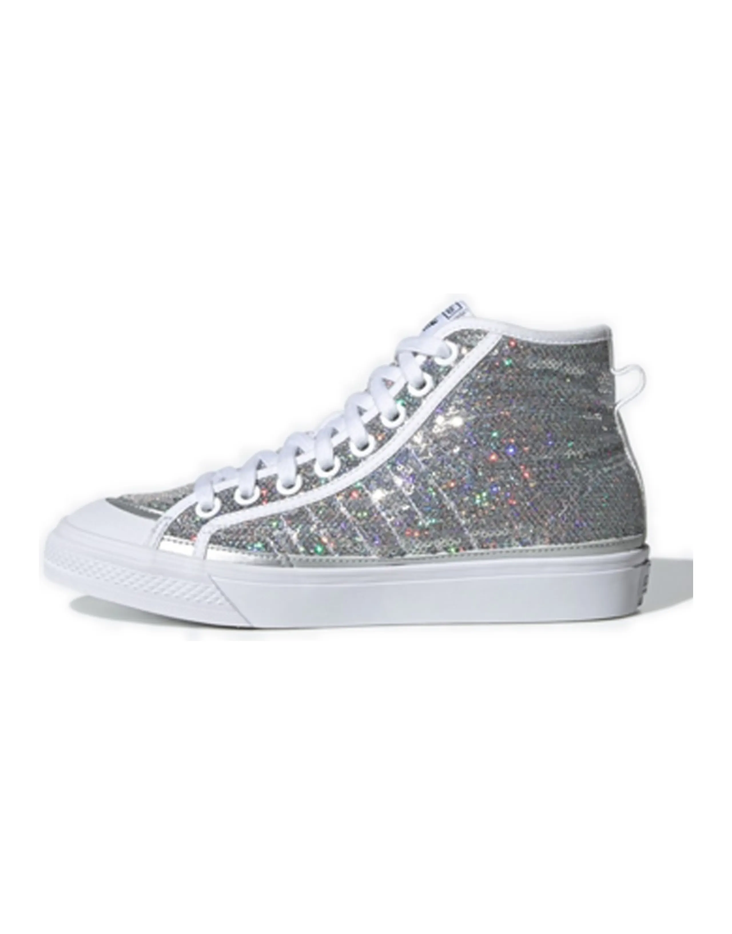 Adidas Originals Nizza Hi 'Silver White' Women's