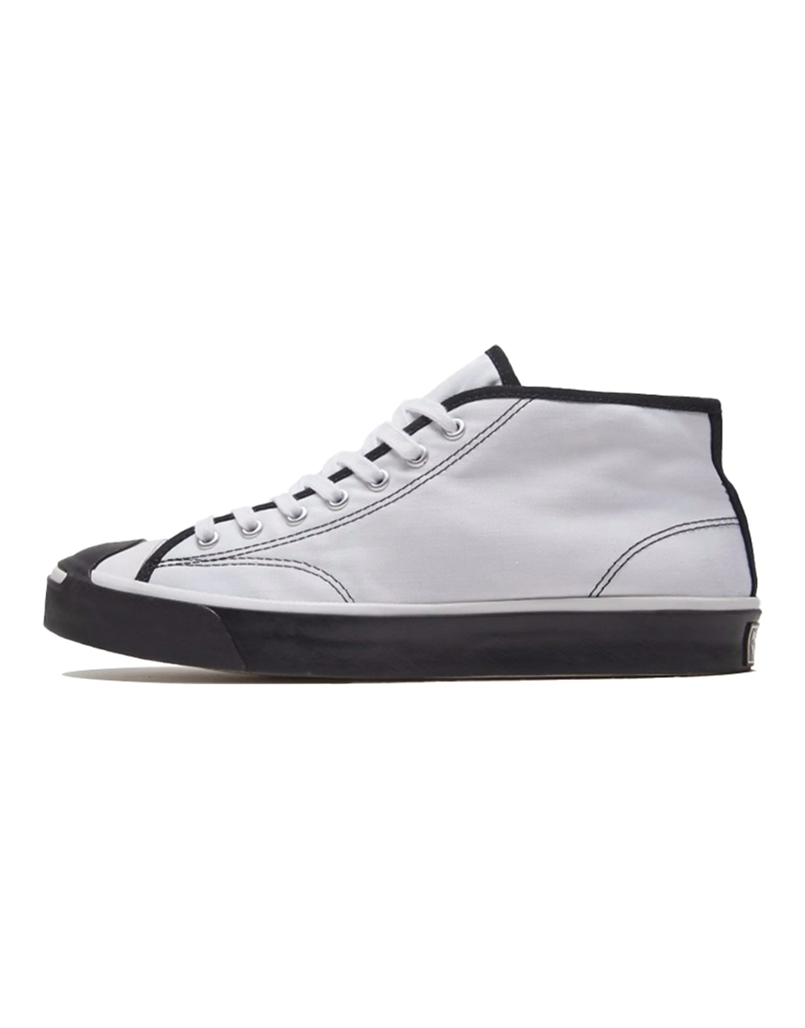 Converse Jack Purcell Mid 'White Black'