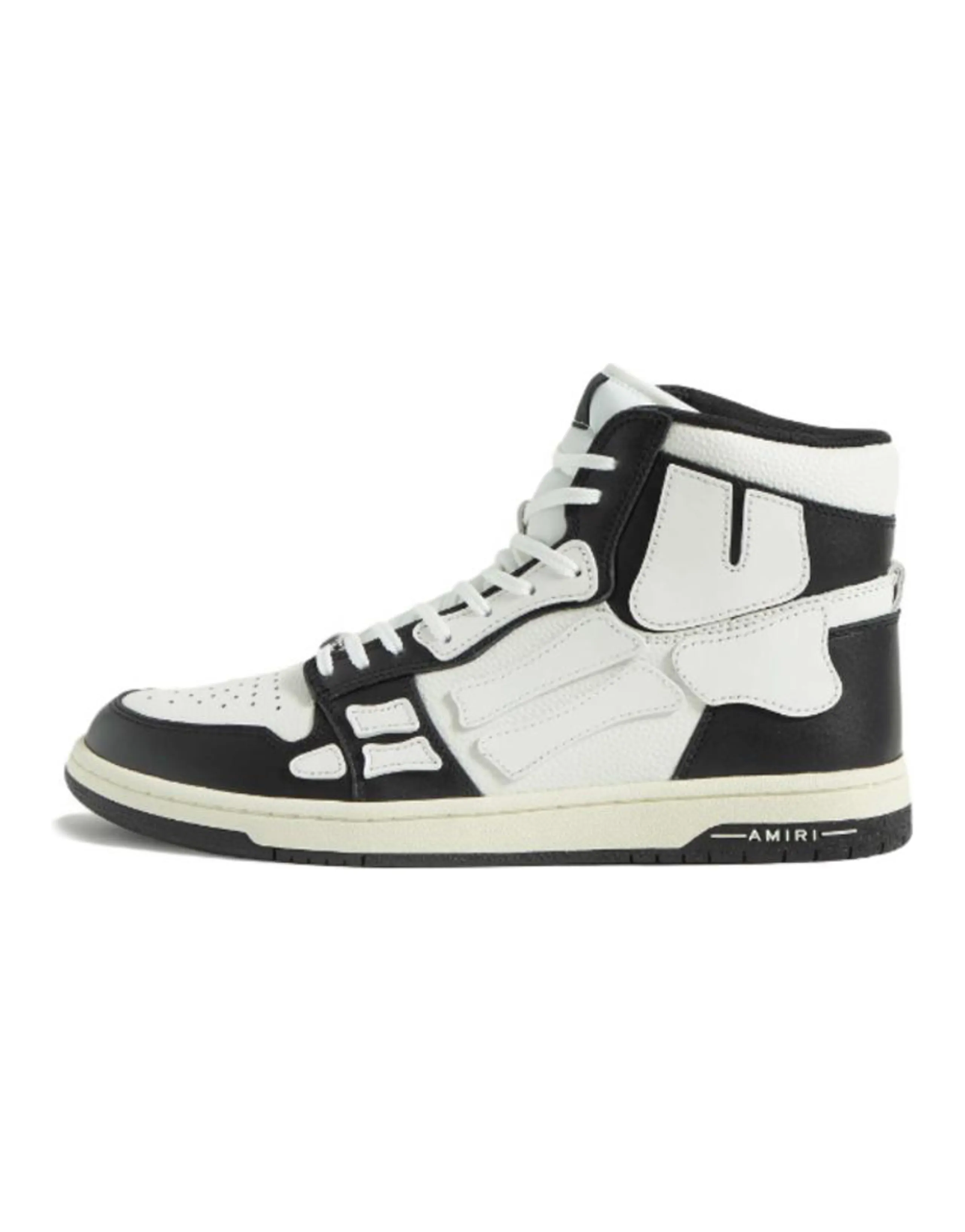 AMIRI Skel High Tops Black White