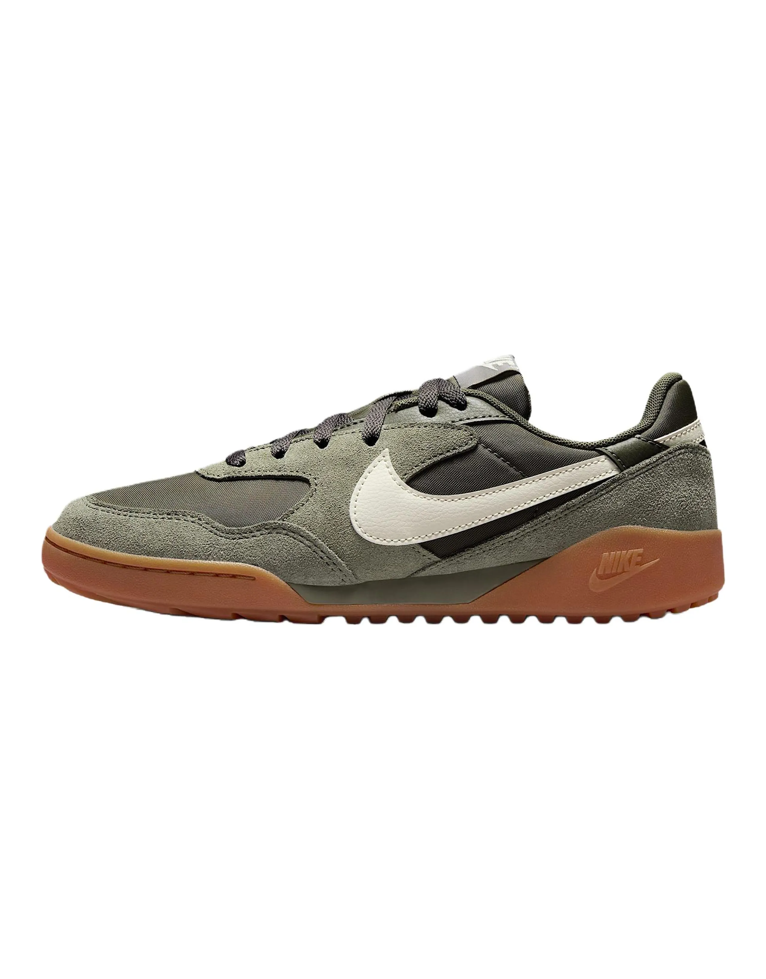 Nike Terra Manta Suede Comfortable Fit Casual Shoes Women's Olive Green