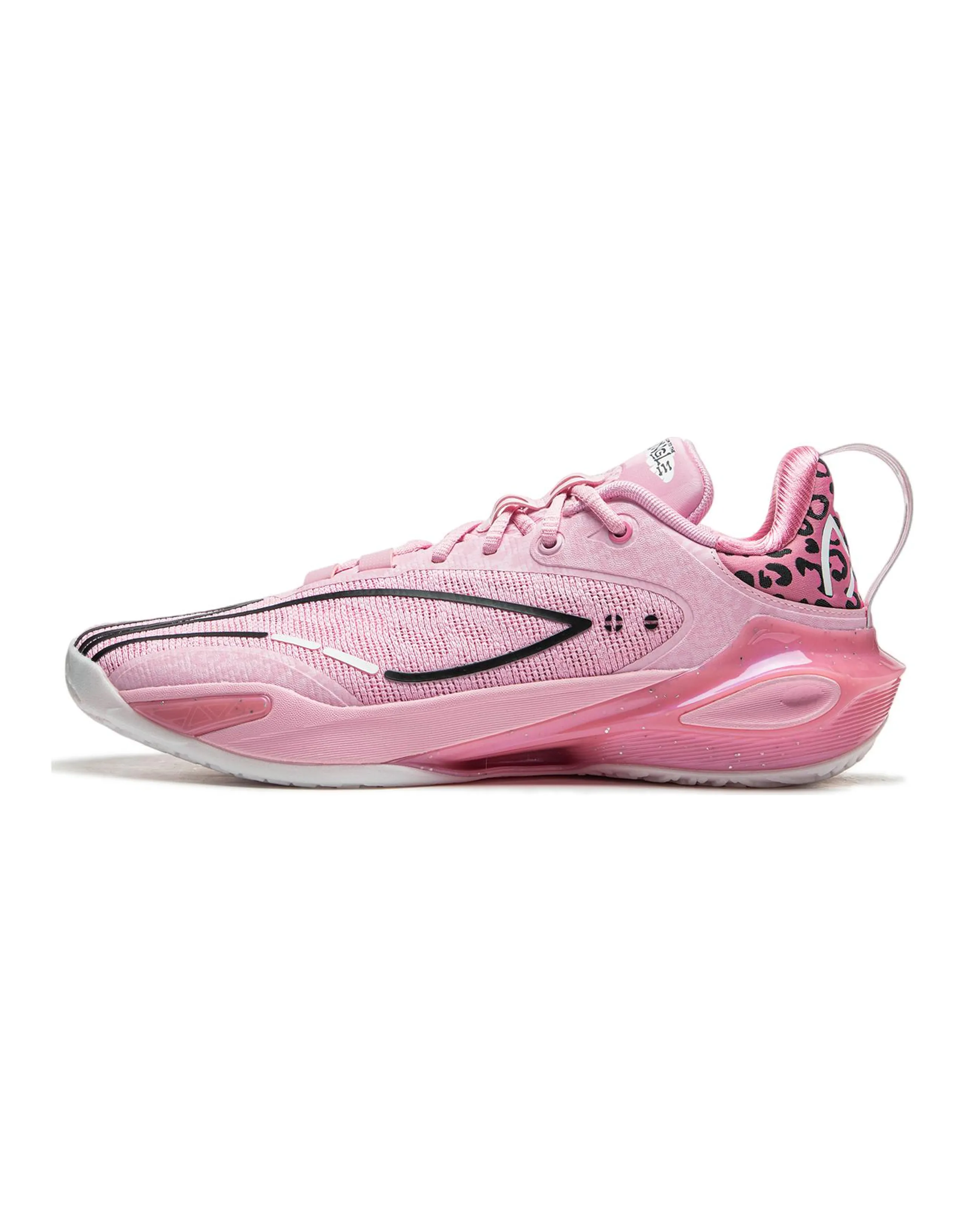LINING Flash Strike 11 Basketball Shoes Men Low-Top Pink