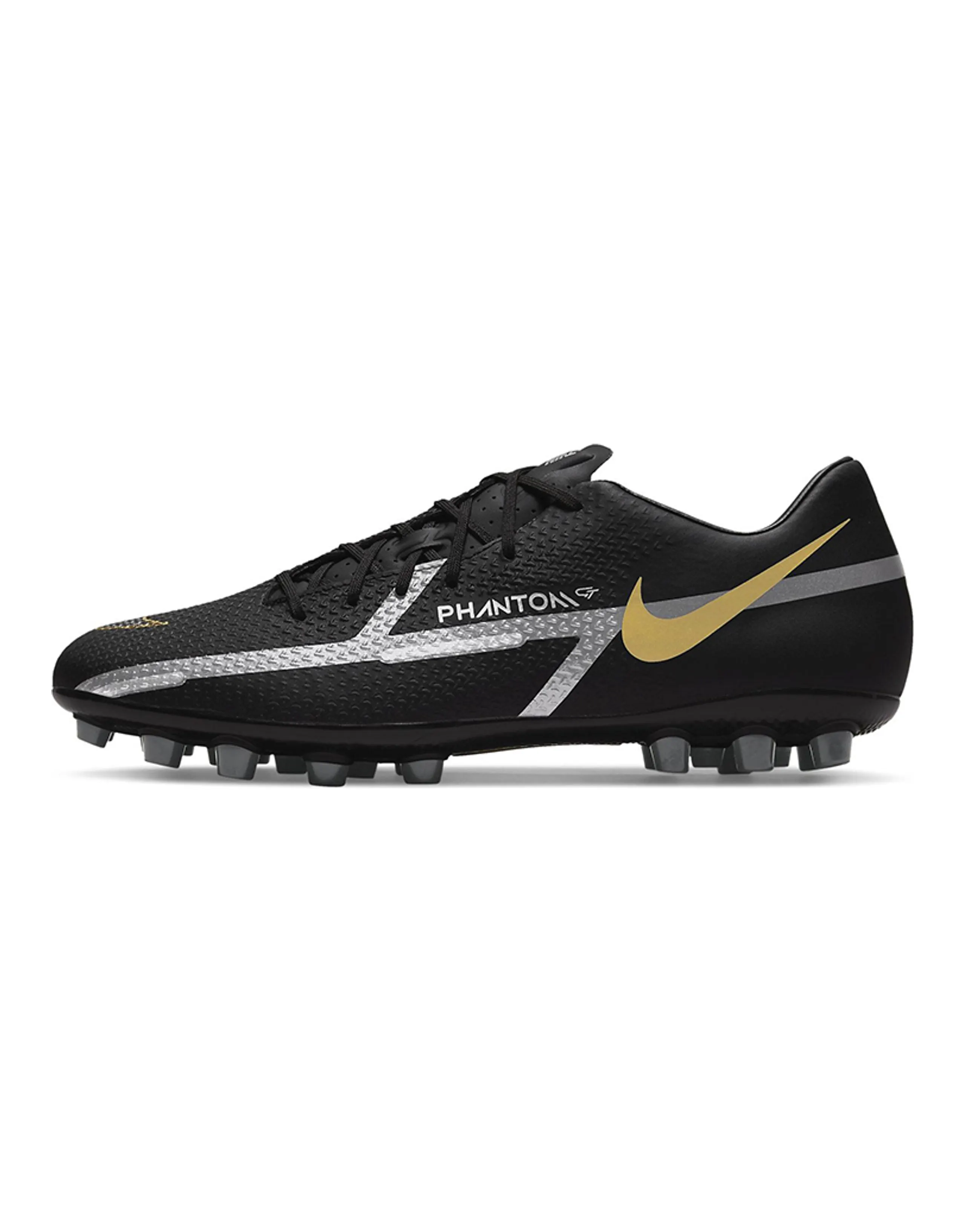 Nike Phantom GT2 Academy Ag 'Black Dark Grey Metallic Gold'