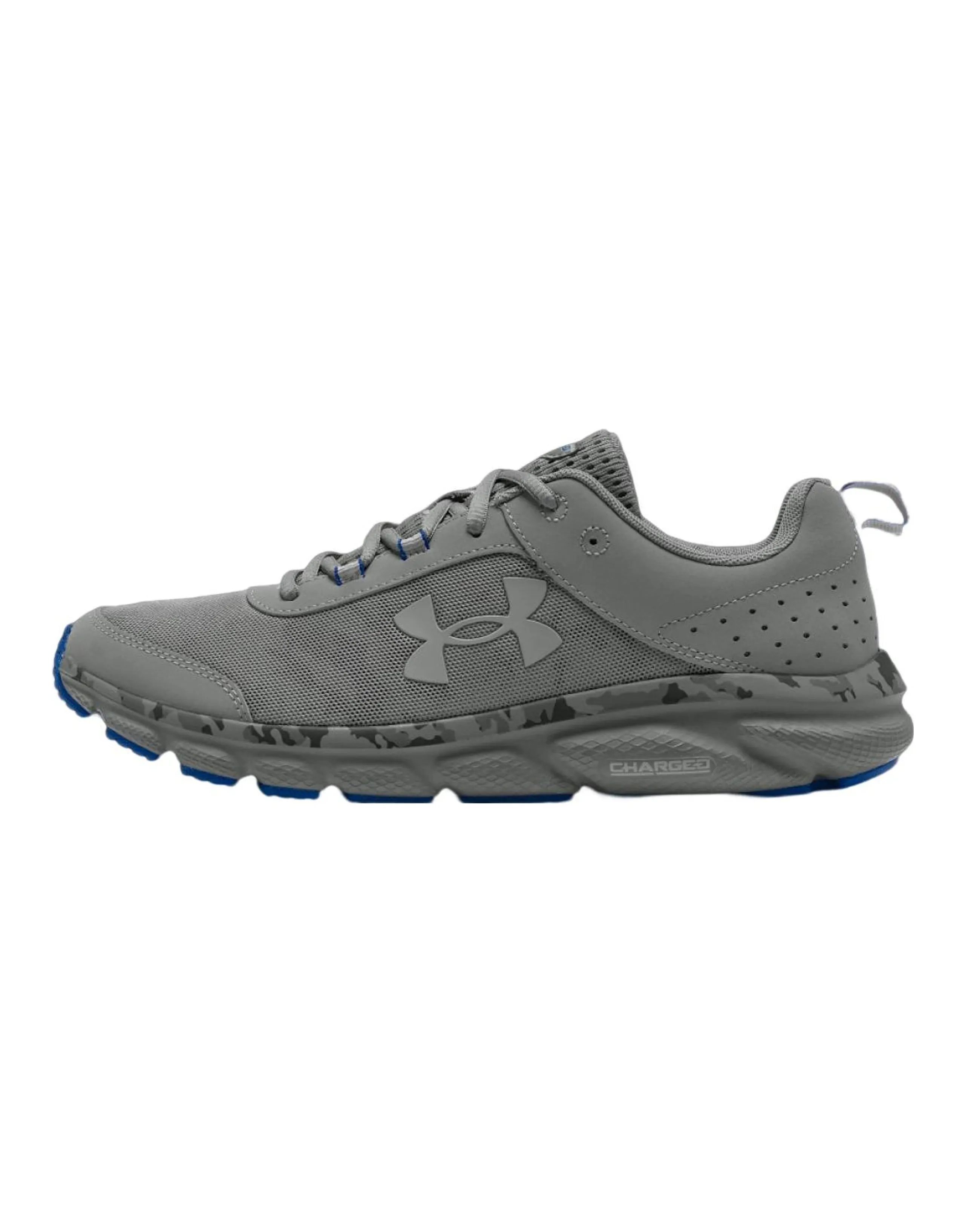 Under Armour Charged Assert 8 Grey Blue Camo