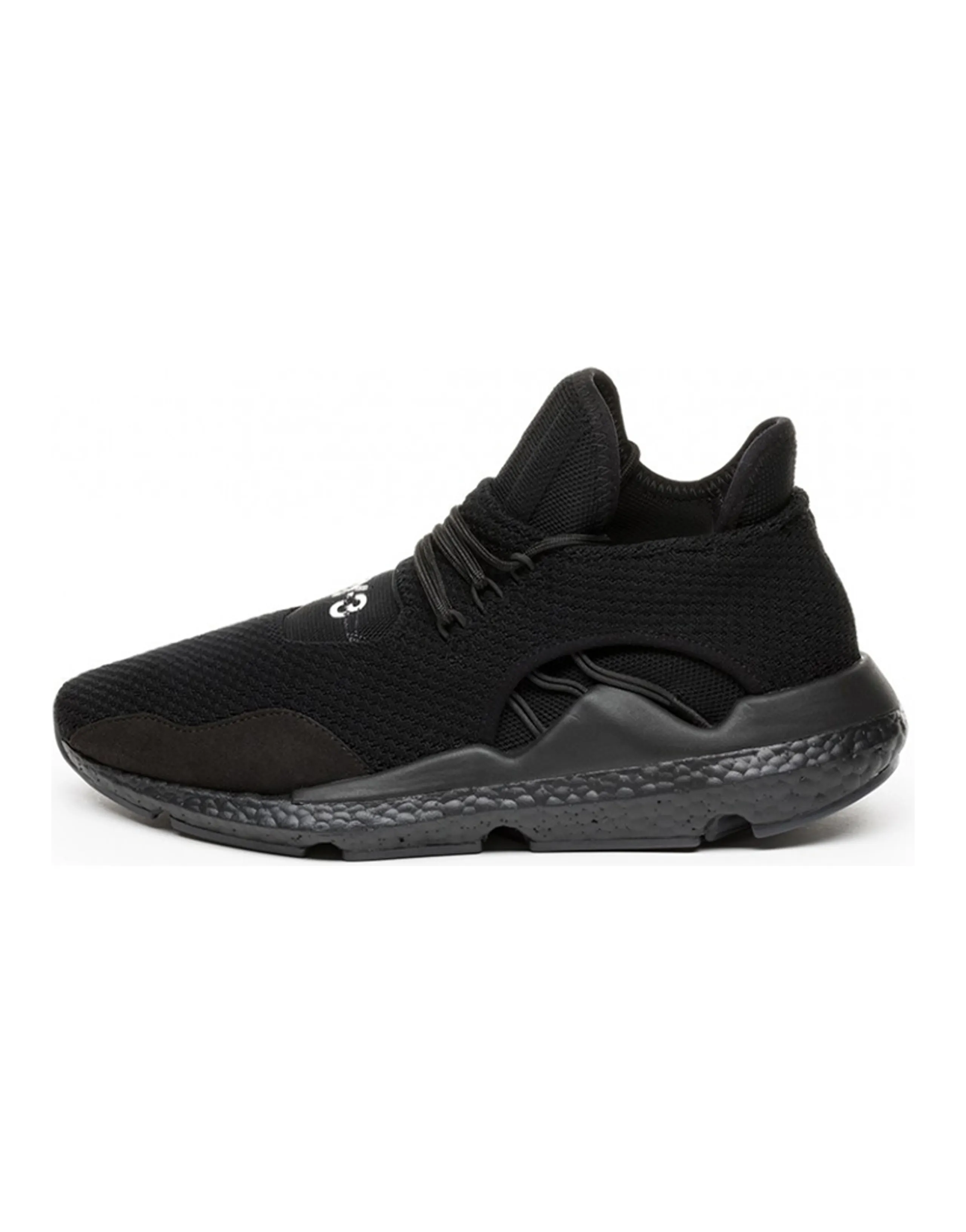 Y 3 Saikou Triple Black White Logo