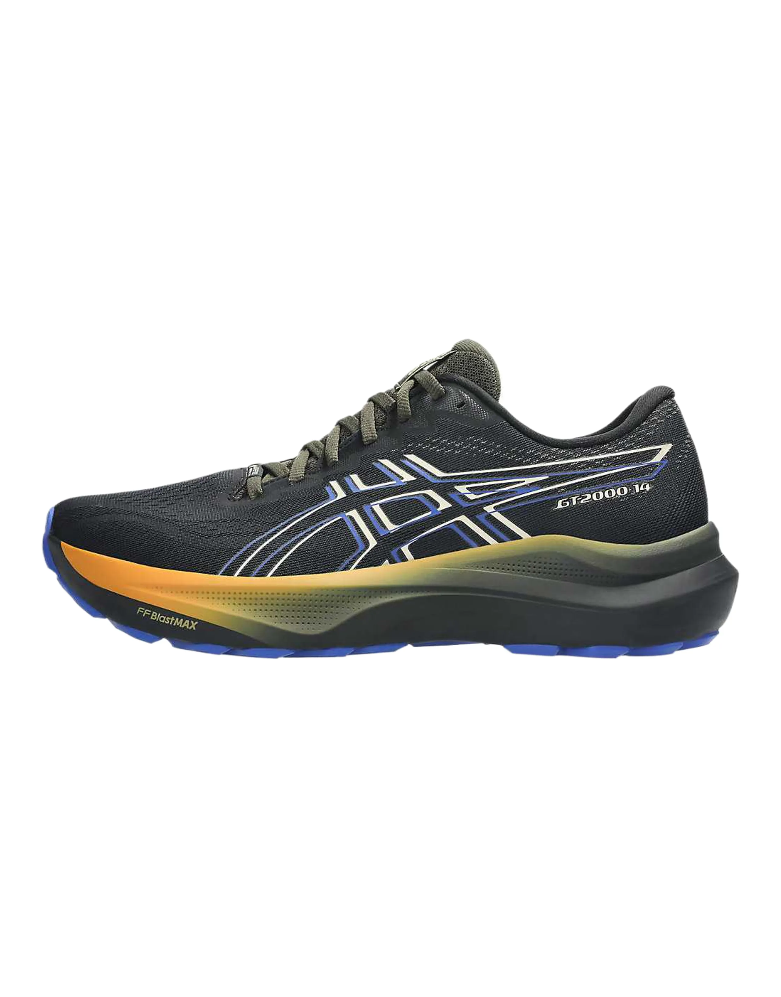 ASICS GT-2000 14 GTX Trendy Comfortable Versatile Fashion FF BLAST MAX/AHAR+ Casual Long Distance Sprint Running Shoes Men's Black