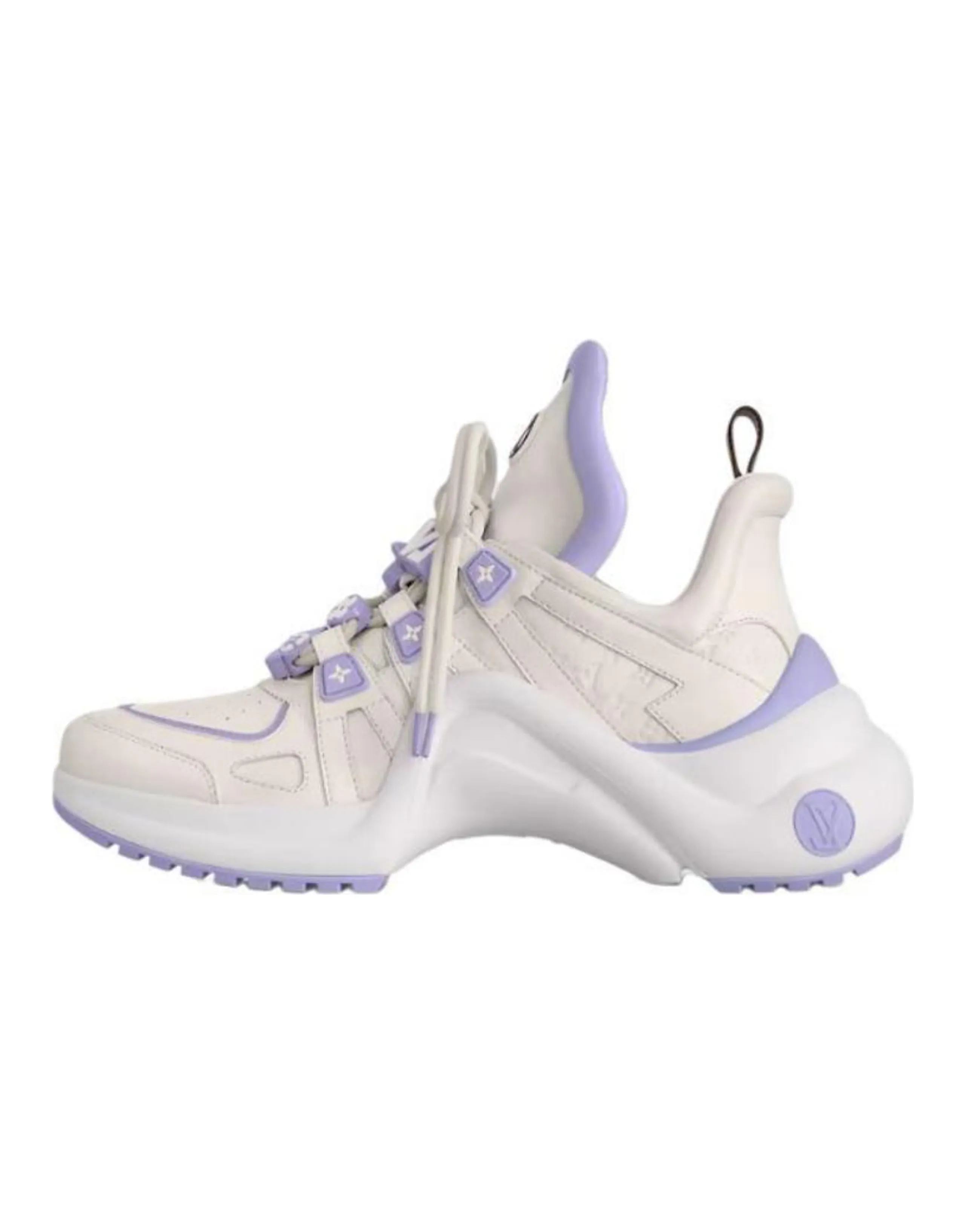 LOUIS VUITTON Archlight Low-Top Casual Shoes 5cm Women's Purple