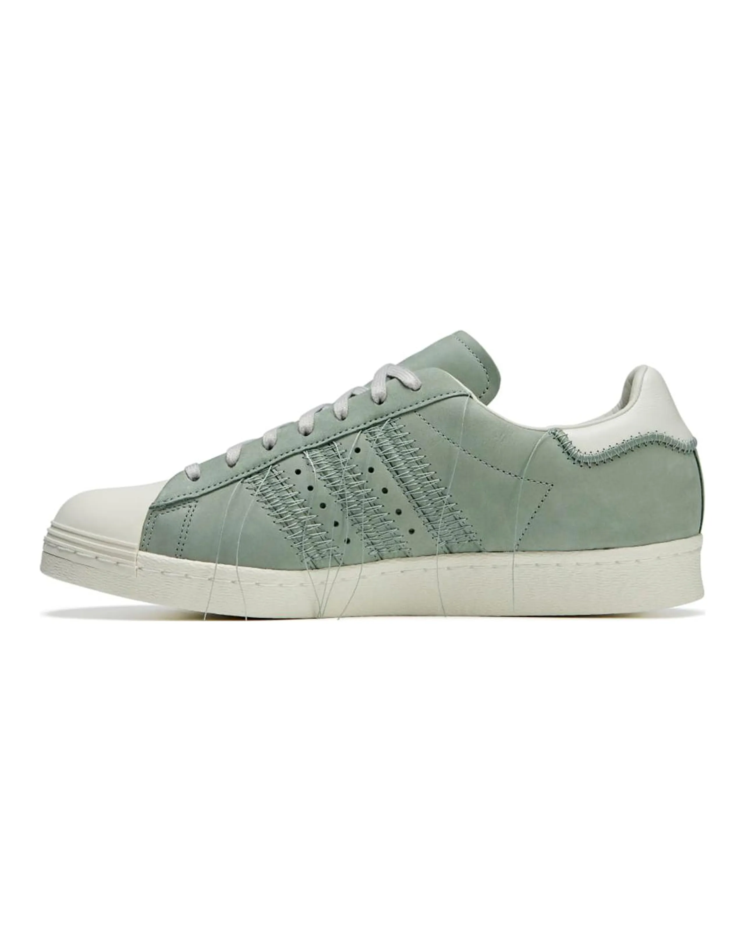 Adidas Originals Y 3 Superstar Silver Green Off White Light Brown