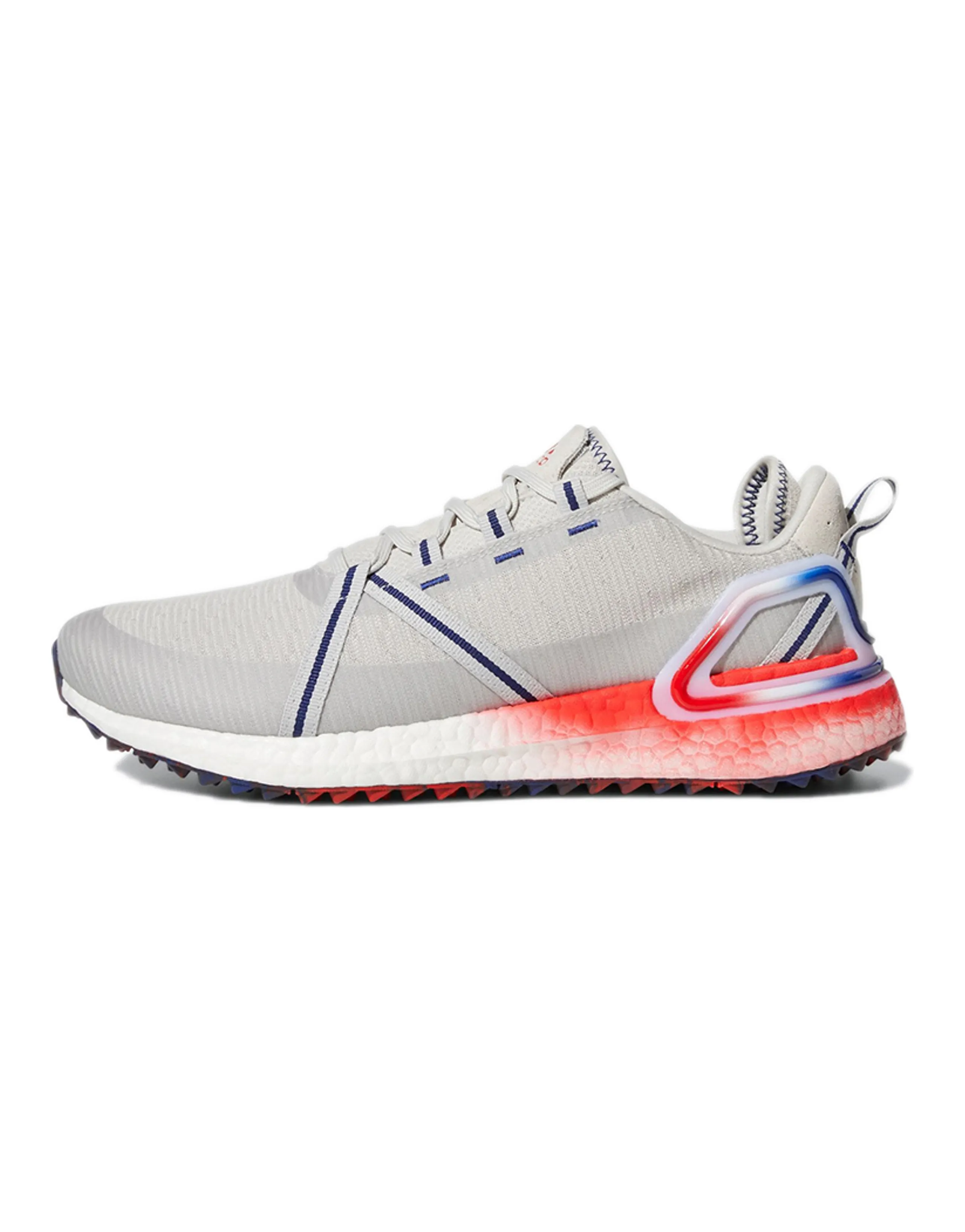 Adidas Solarthon Primegreen Spikeless Golf 'Grey Vivid Red'