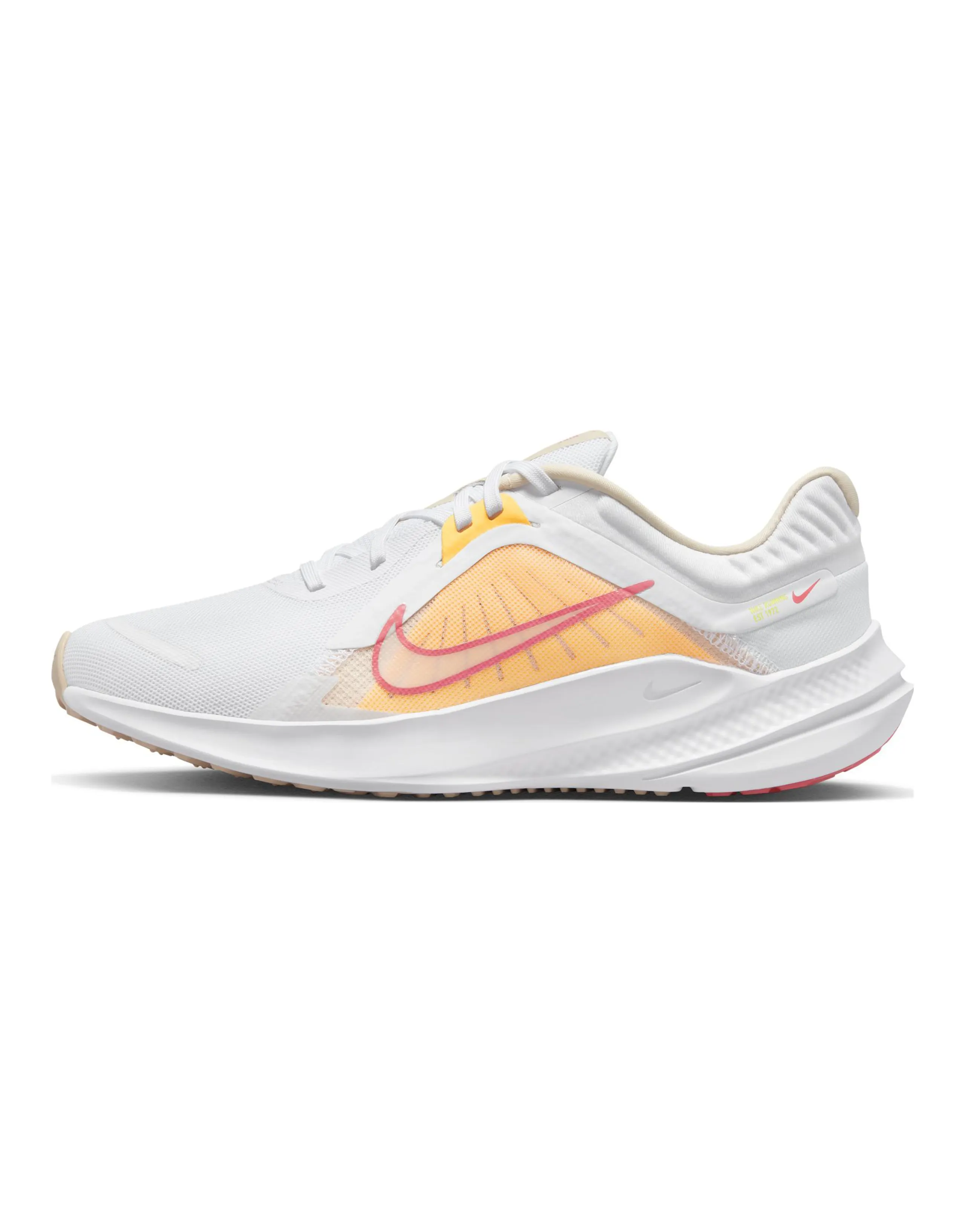 Nike Quest 5 White Metallic Silver Women's
