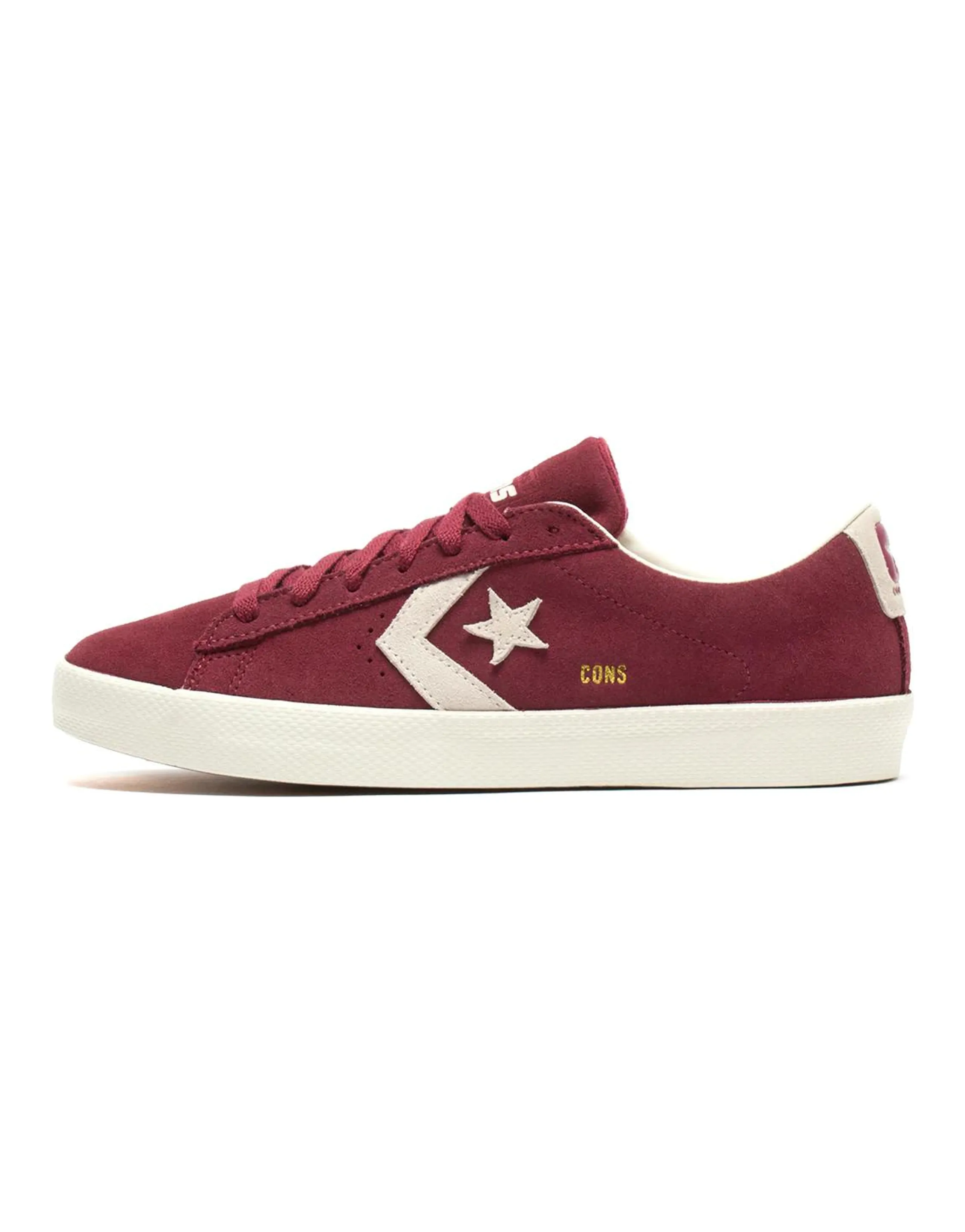 Converse Cons Pro Leather Vulc Pro Suede Low Cherry Vision