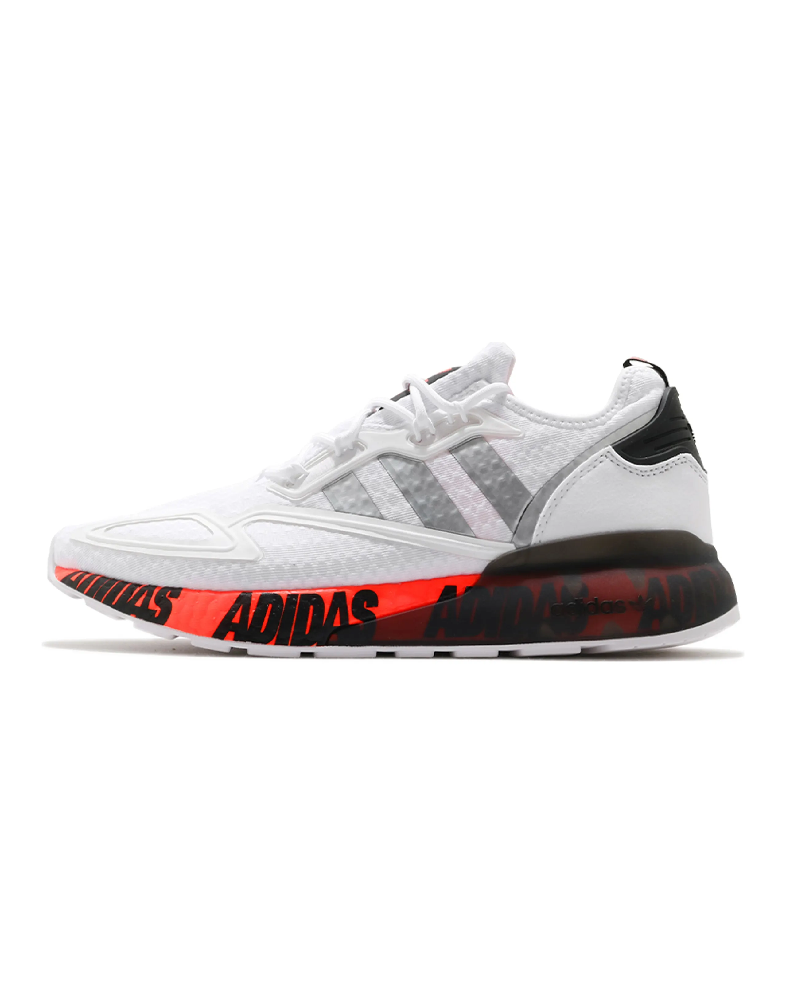 Adidas Originals Zx 2K Boost Bold Logo Graphic White