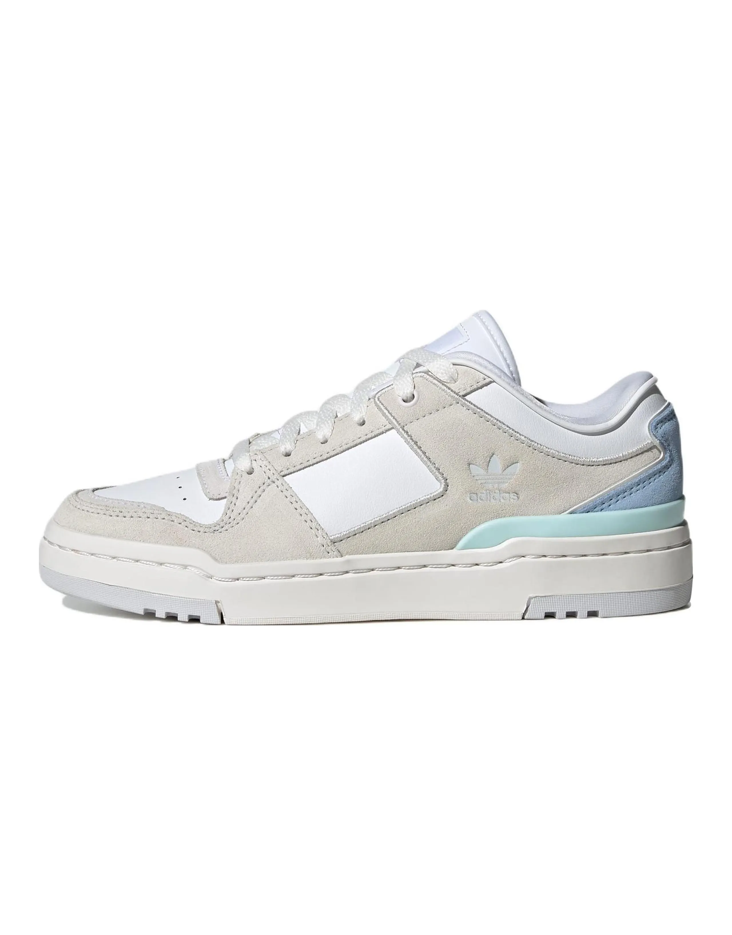 Adidas Originals Forum Luxe Low Shoes 'Cloud White Crystal White Beige' Women's