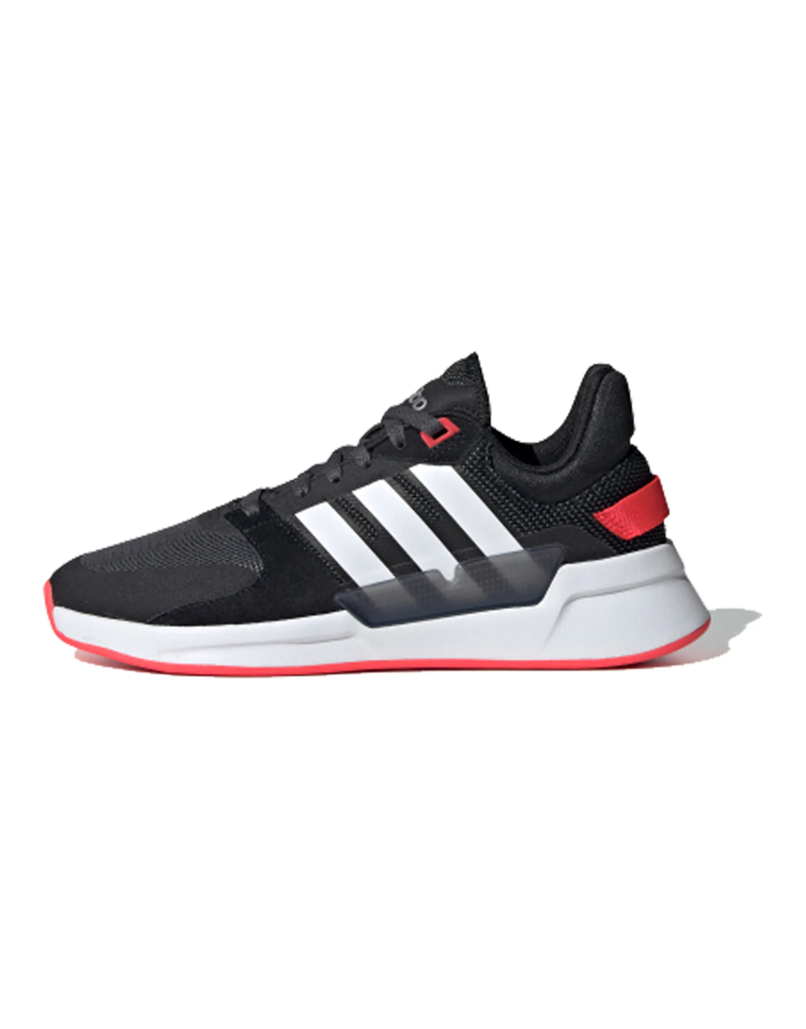Adidas Neo RUN90S Sports Casual Shoes 'Black White Red' Women's