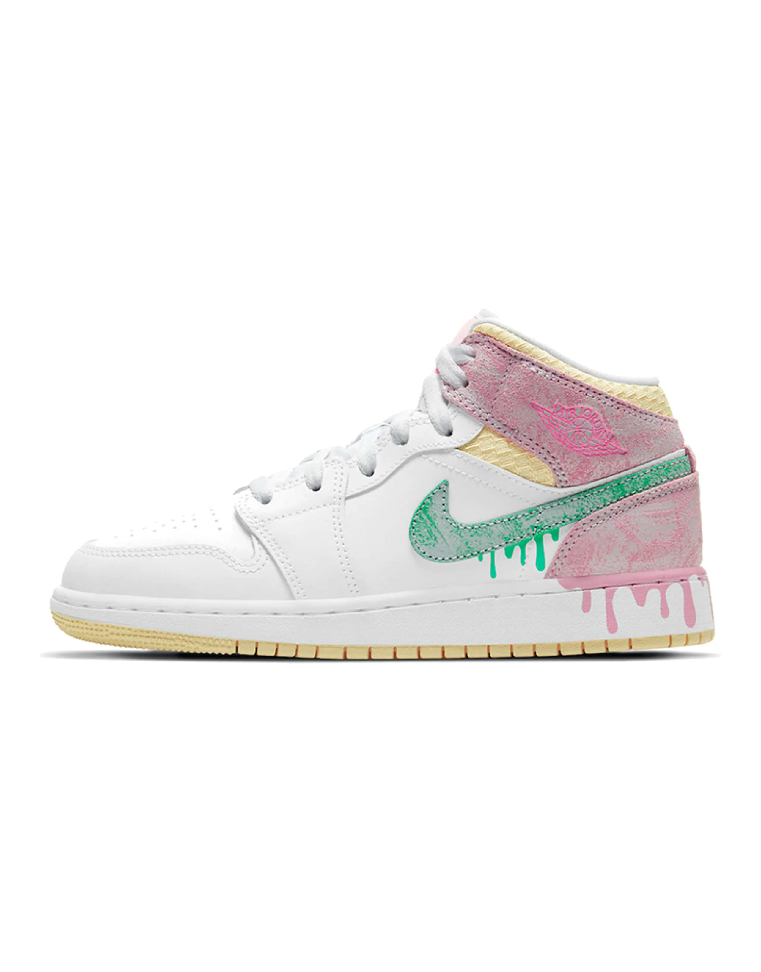 Jordan 1 Mid 'Paint Drip' GS